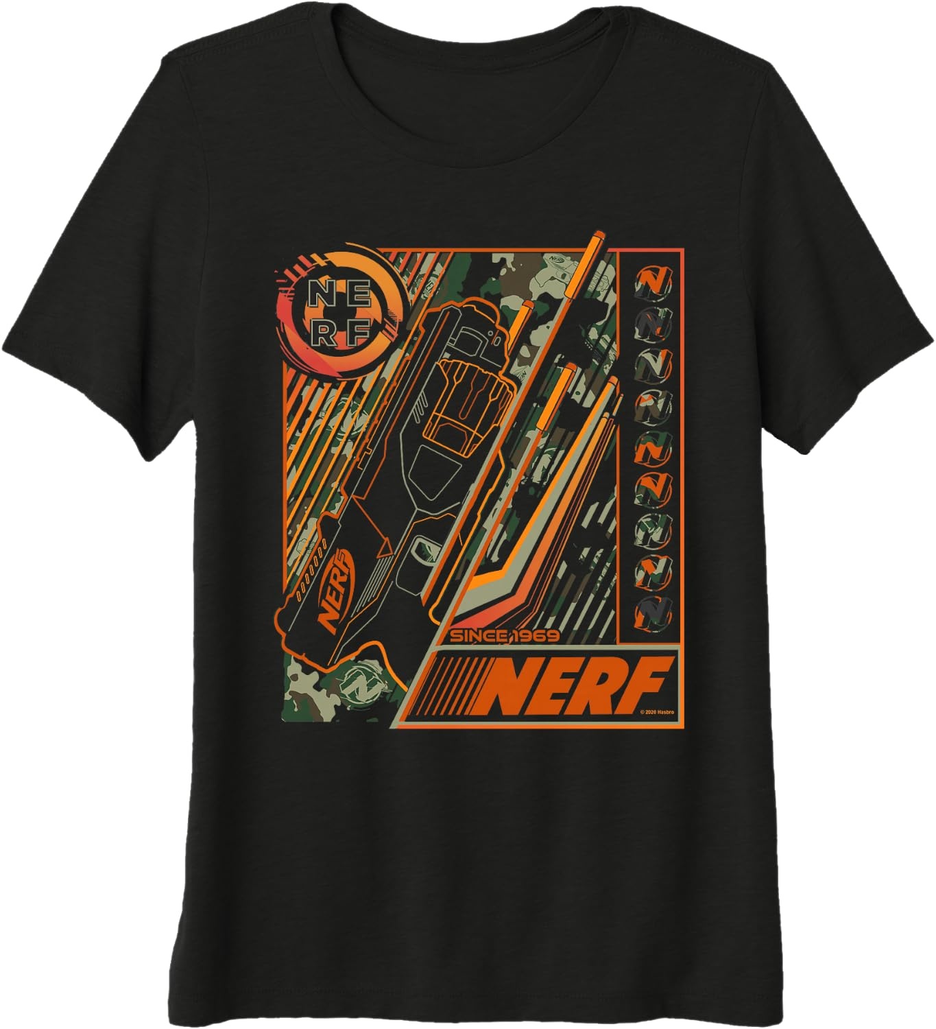 image:imageNerf Blaster Since 1969 Poster Premium TriBlend TShirtBlack