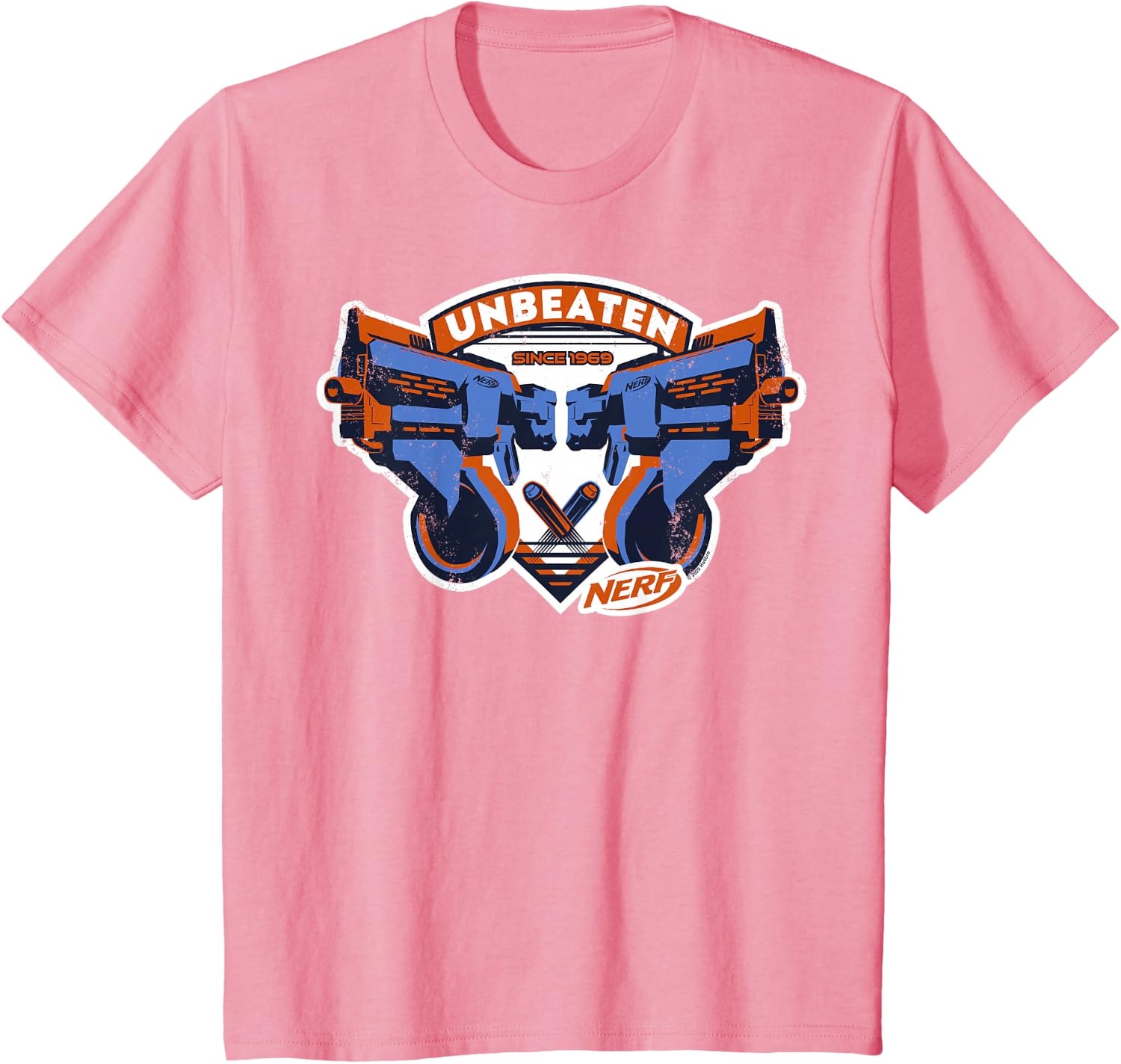 image:imageNerf Blasters Unbeaten Logo TShirtPink