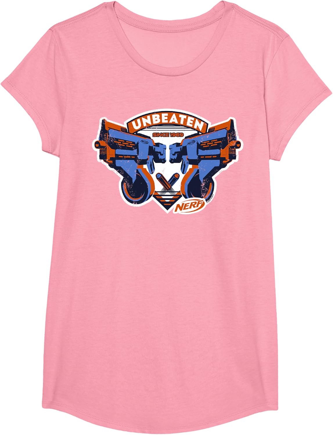 image:imageNerf Blasters Unbeaten Logo TShirtPink