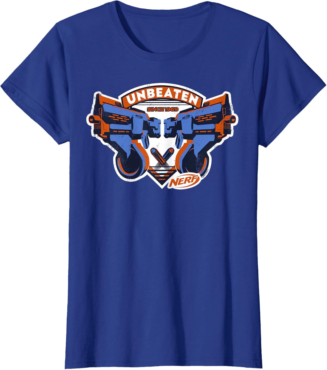 image:imageNerf Blasters Unbeaten Logo TShirtRoyal Blue