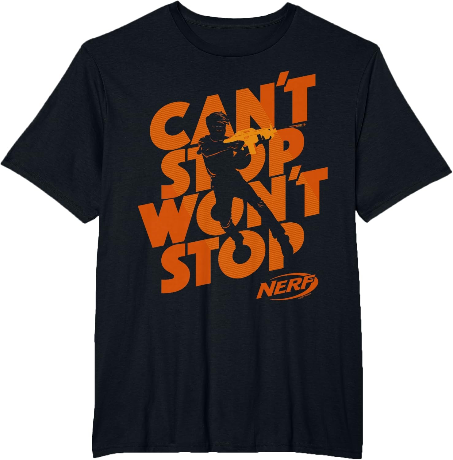 image:imageNerf Cant Stop Wont Stop Silhouette TShirtBlack
