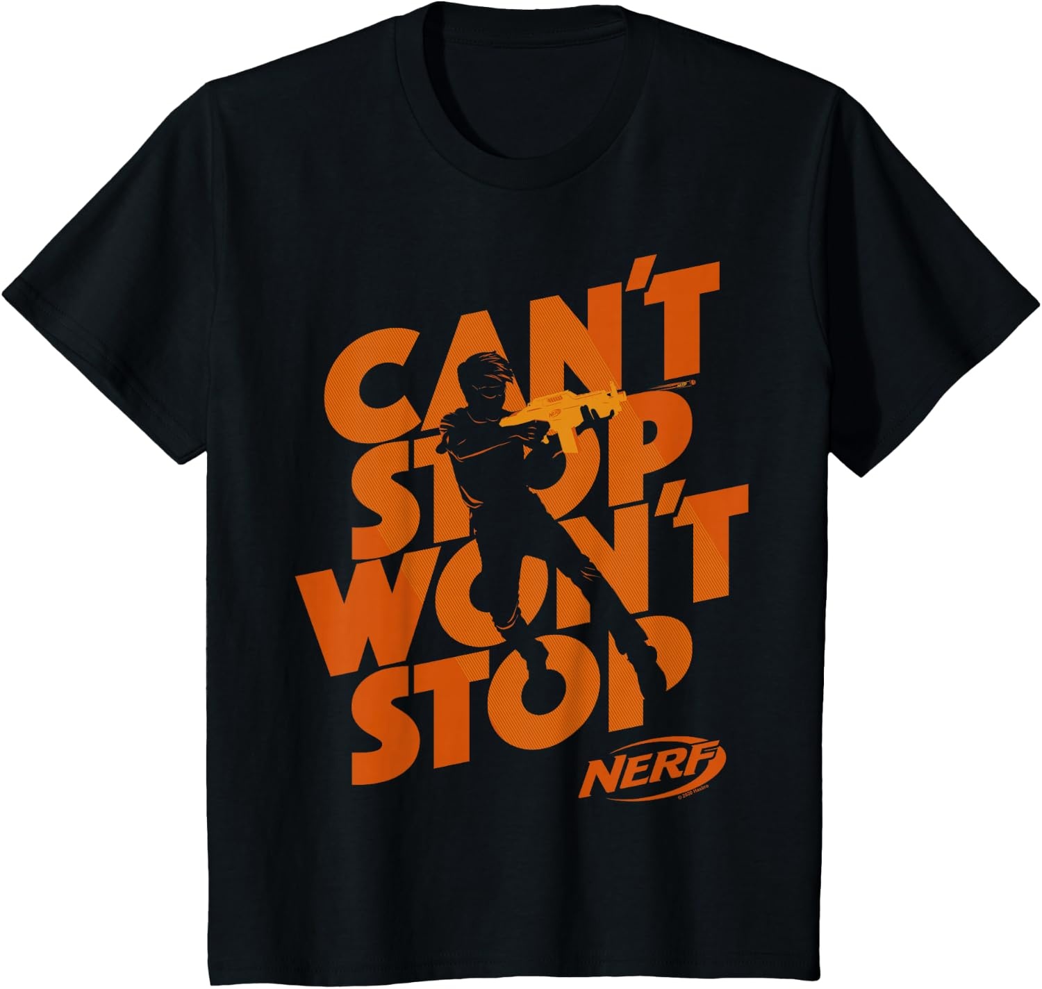 image:imageNerf Cant Stop Wont Stop Silhouette TShirtBlack