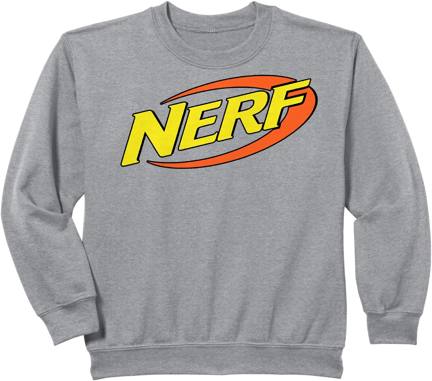image:imageNerf Classic Retro Color Logo SweatshirtHeather Grey