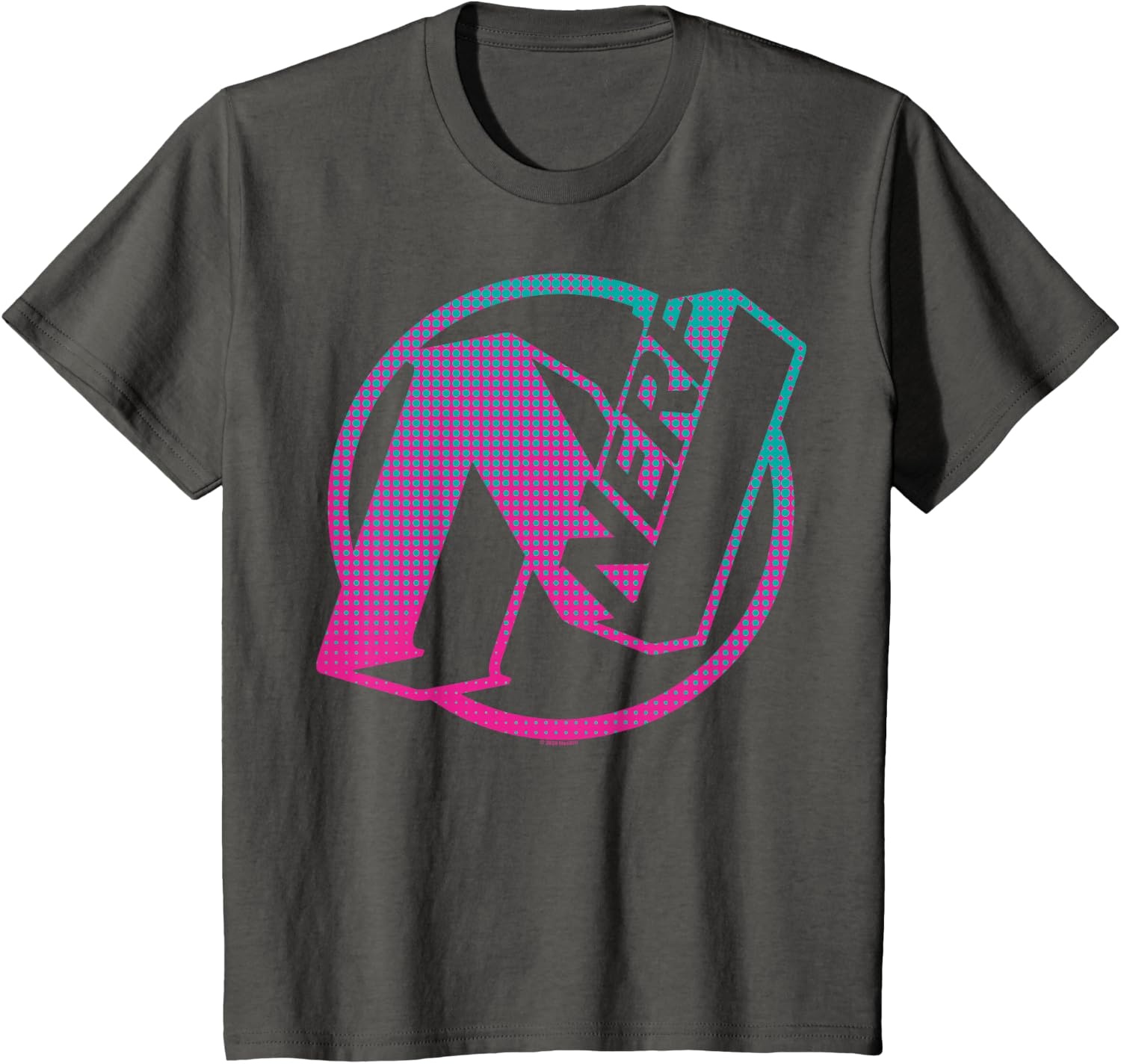 image:imageNerf N Gradient Comic Style Logo TShirtAsphalt Grey
