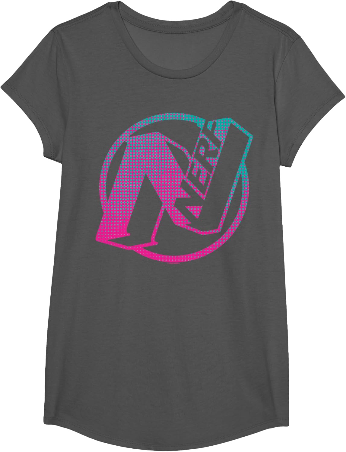 image:imageNerf N Gradient Comic Style Logo TShirtAsphalt Grey