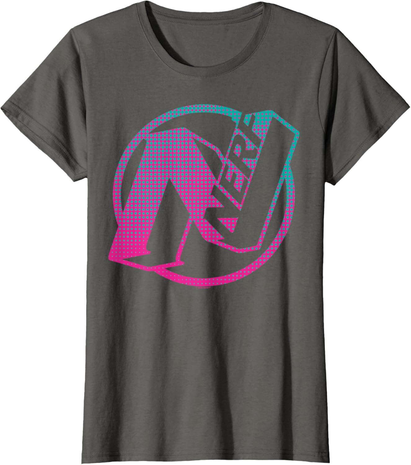 image:imageNerf N Gradient Comic Style Logo TShirtAsphalt Grey