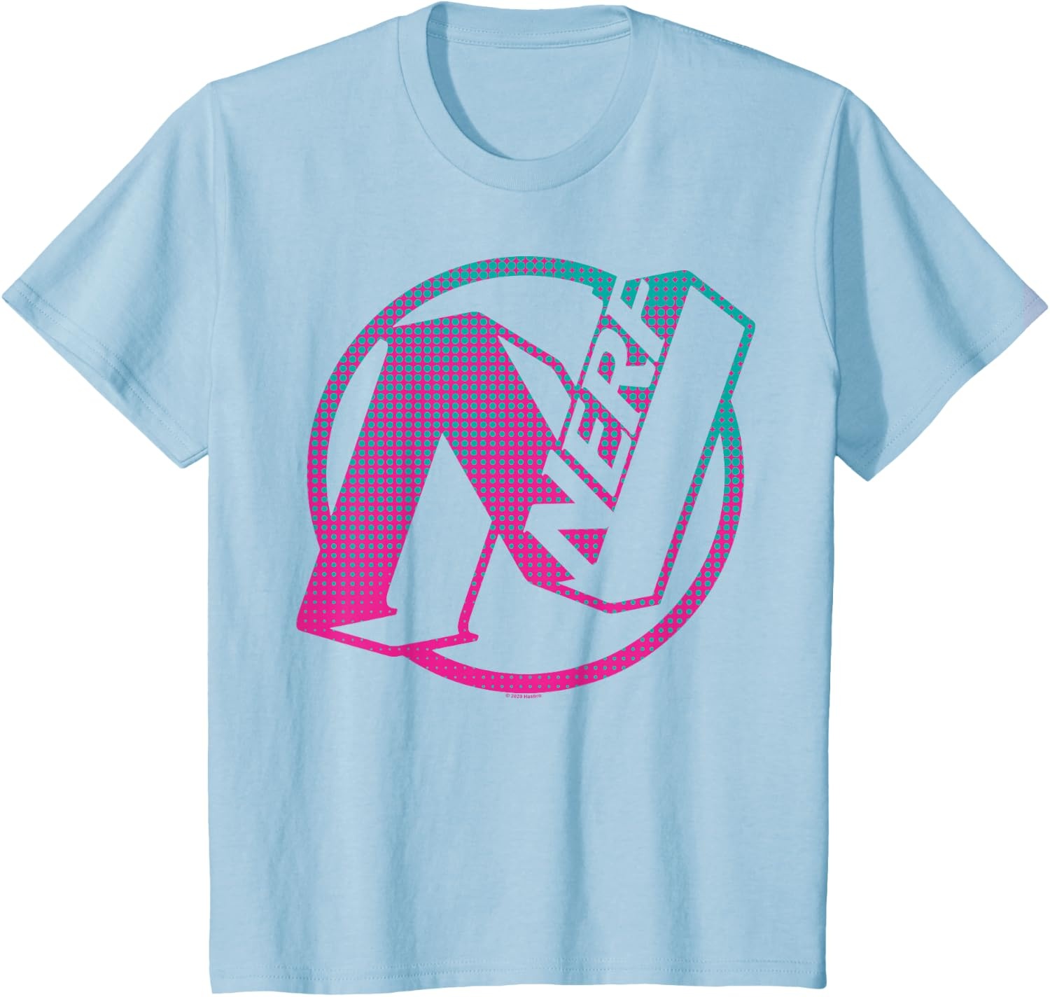 image:imageNerf N Gradient Comic Style Logo TShirtBaby Blue