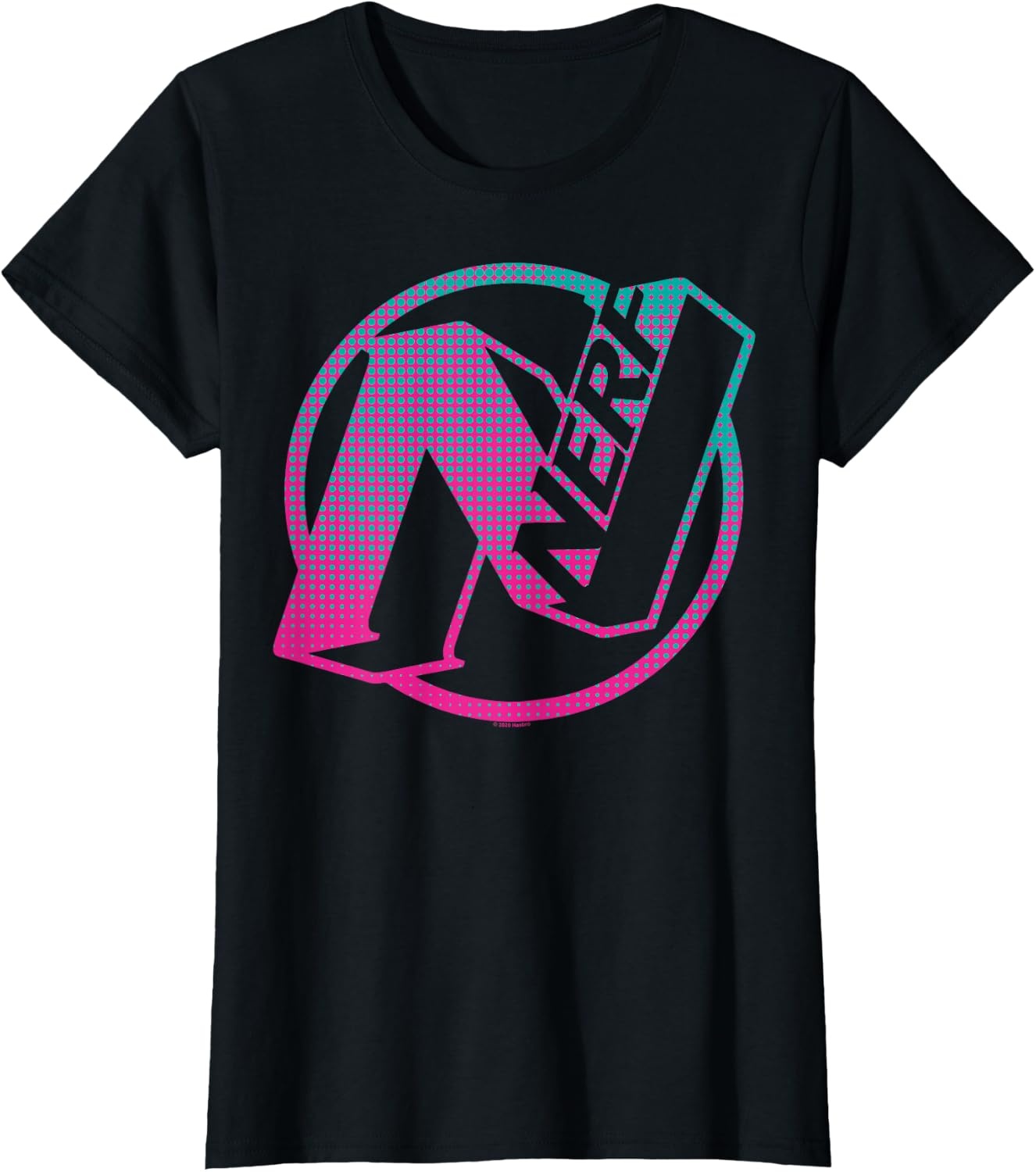 image:imageNerf N Gradient Comic Style Logo TShirtBlack
