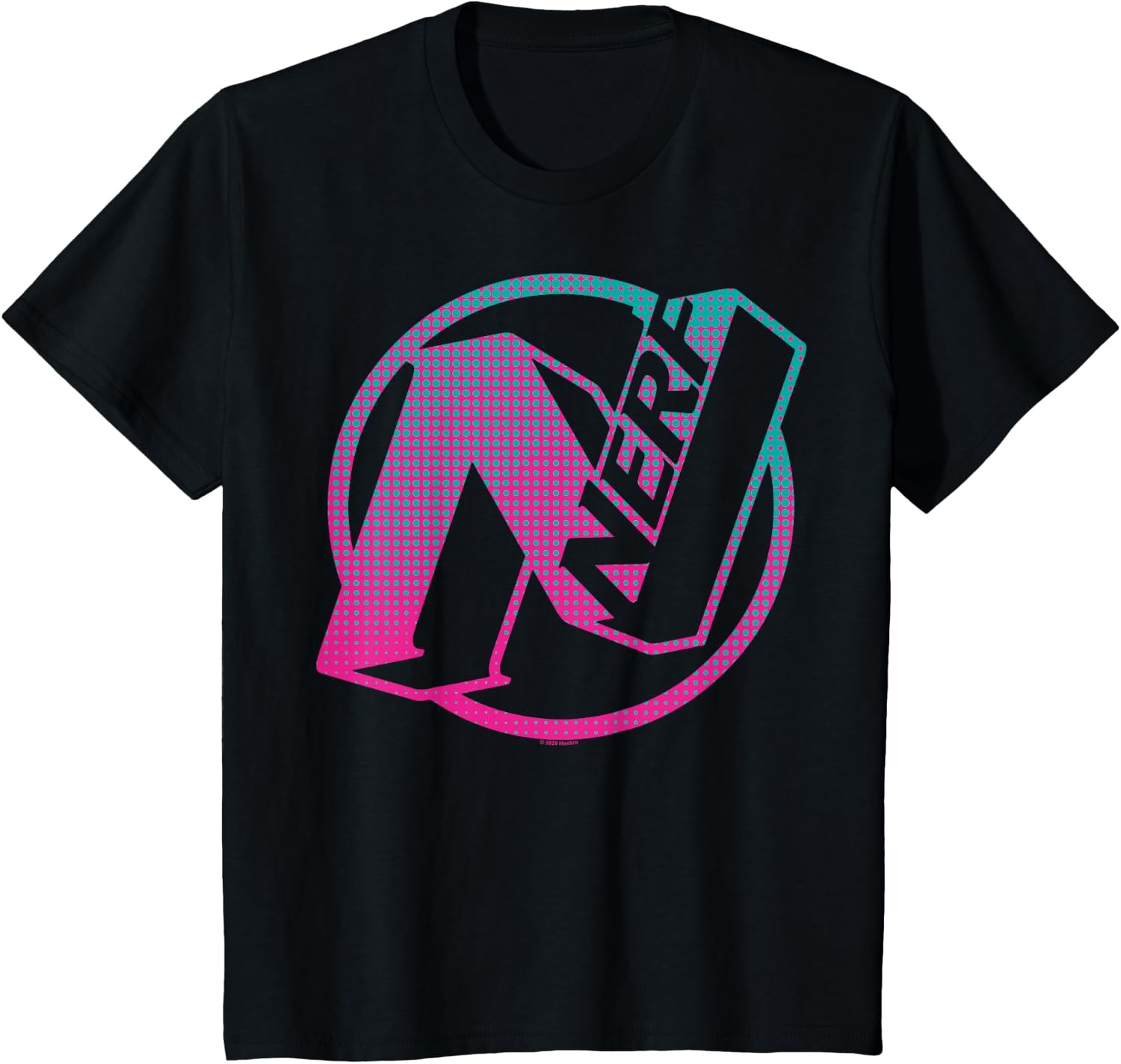 image:imageNerf N Gradient Comic Style Logo TShirtBlack