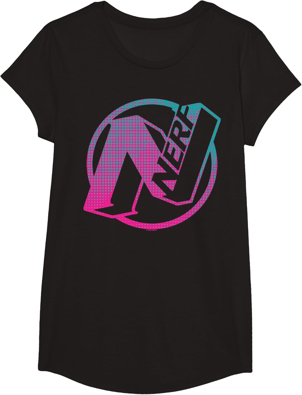 image:imageNerf N Gradient Comic Style Logo TShirtBlack