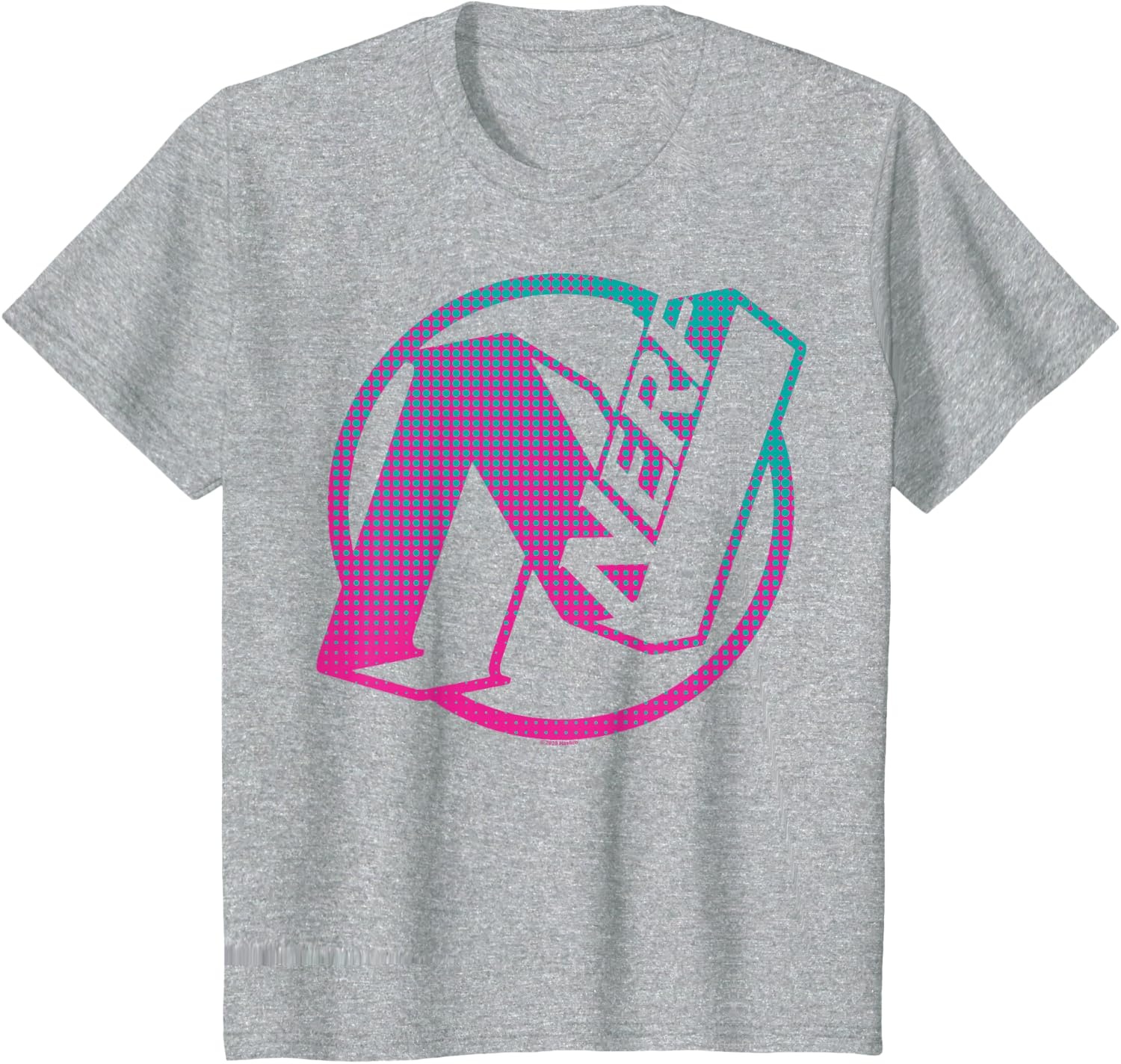 image:imageNerf N Gradient Comic Style Logo TShirtHeather Grey