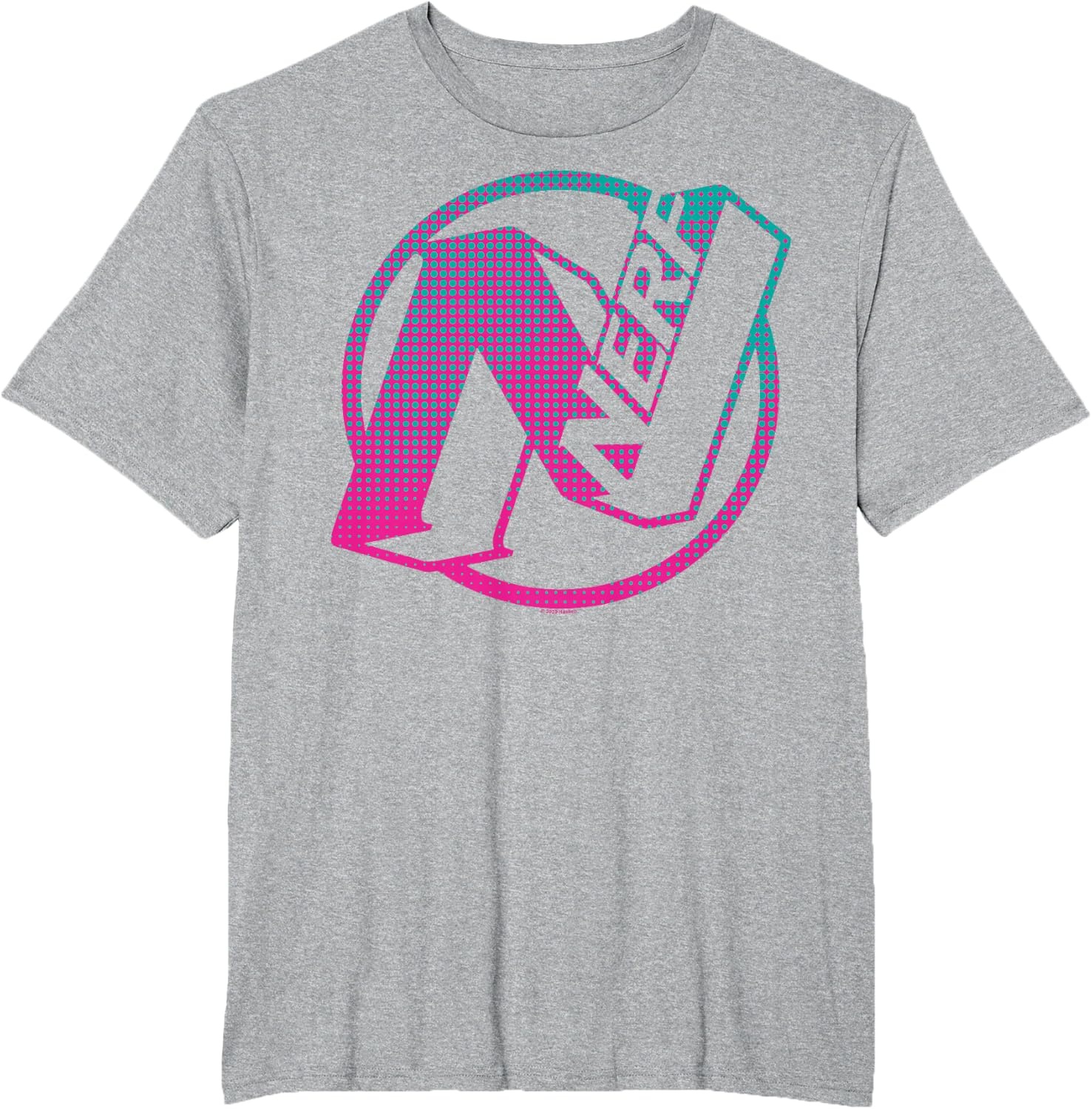 image:imageNerf N Gradient Comic Style Logo TShirtHeather Grey