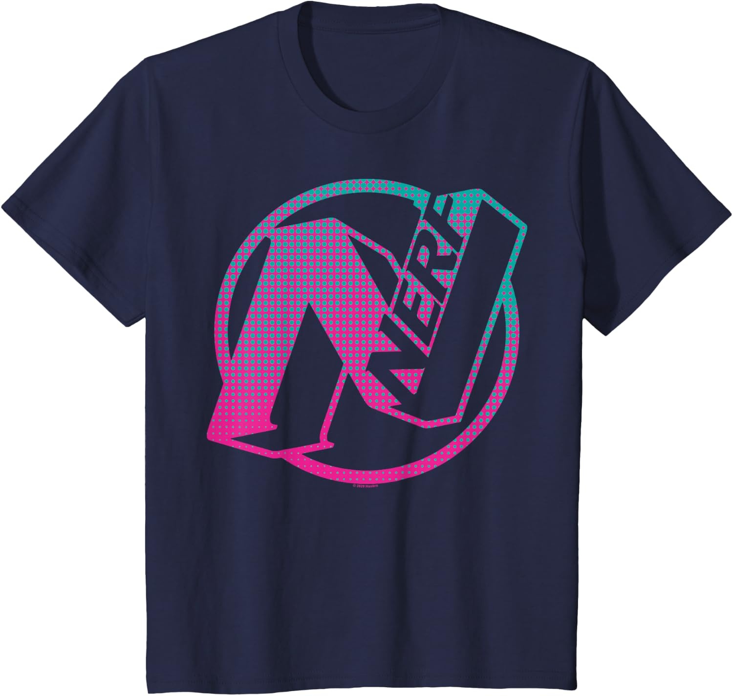 image:imageNerf N Gradient Comic Style Logo TShirtNavy Blue