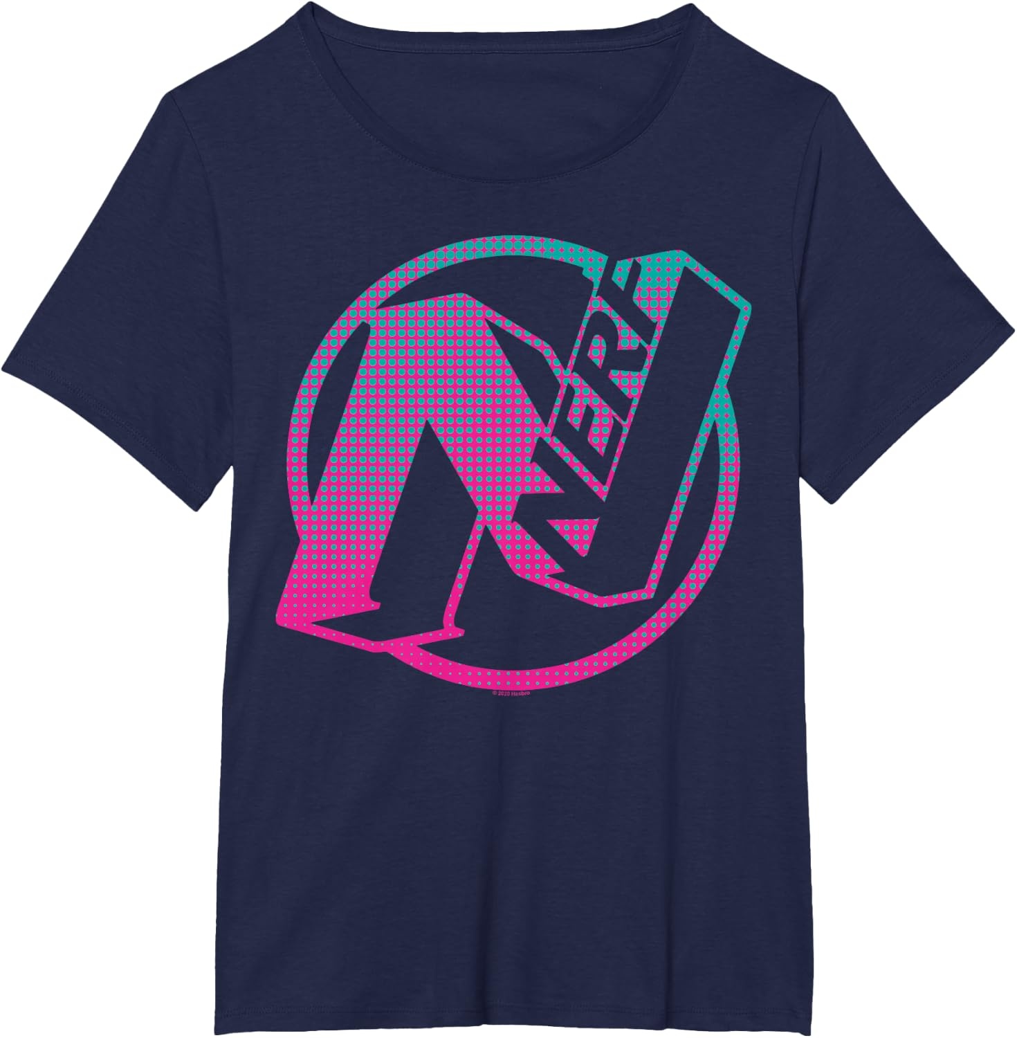 image:imageNerf N Gradient Comic Style Logo TShirtNavy Blue