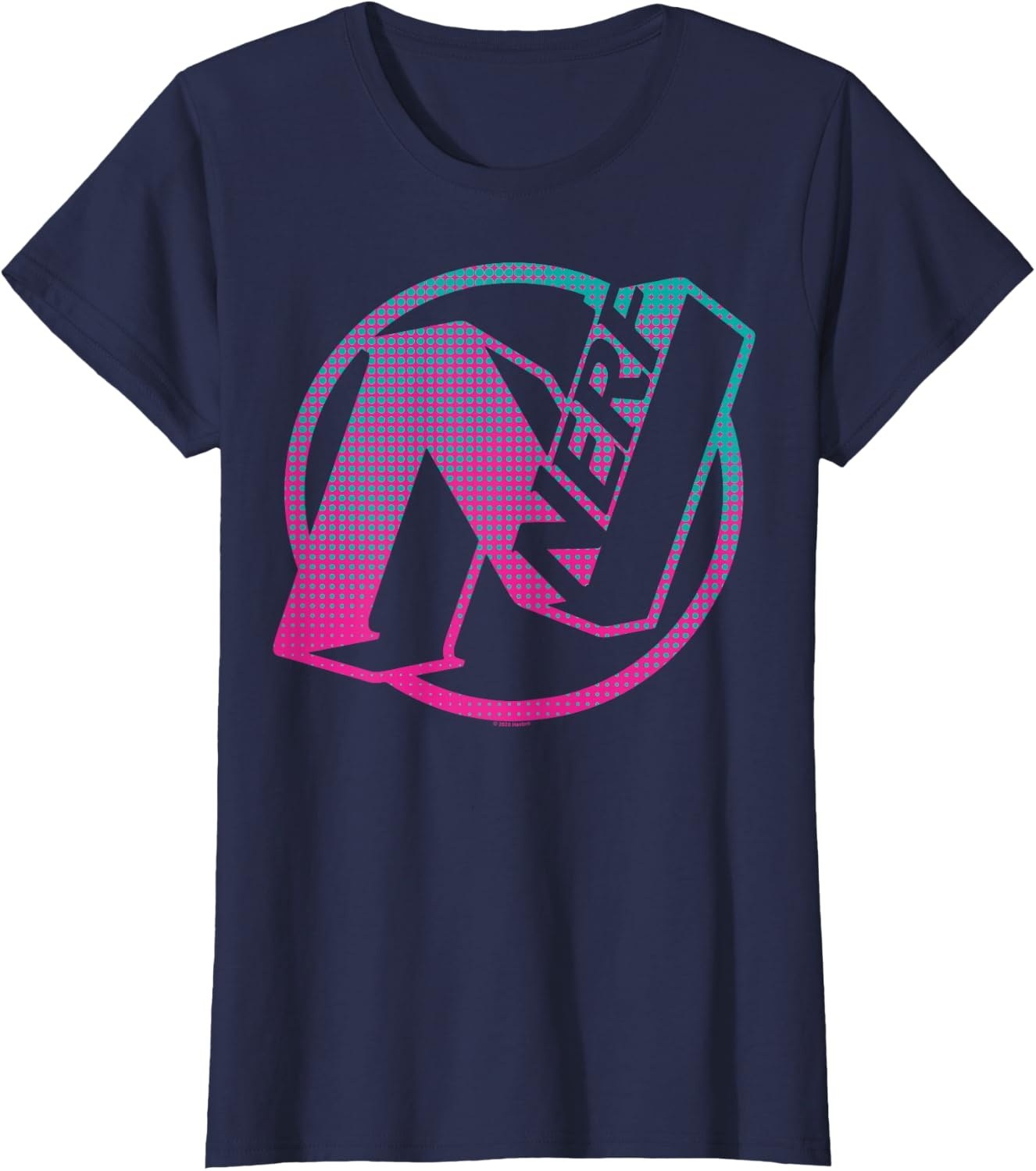 image:imageNerf N Gradient Comic Style Logo TShirtNavy Blue