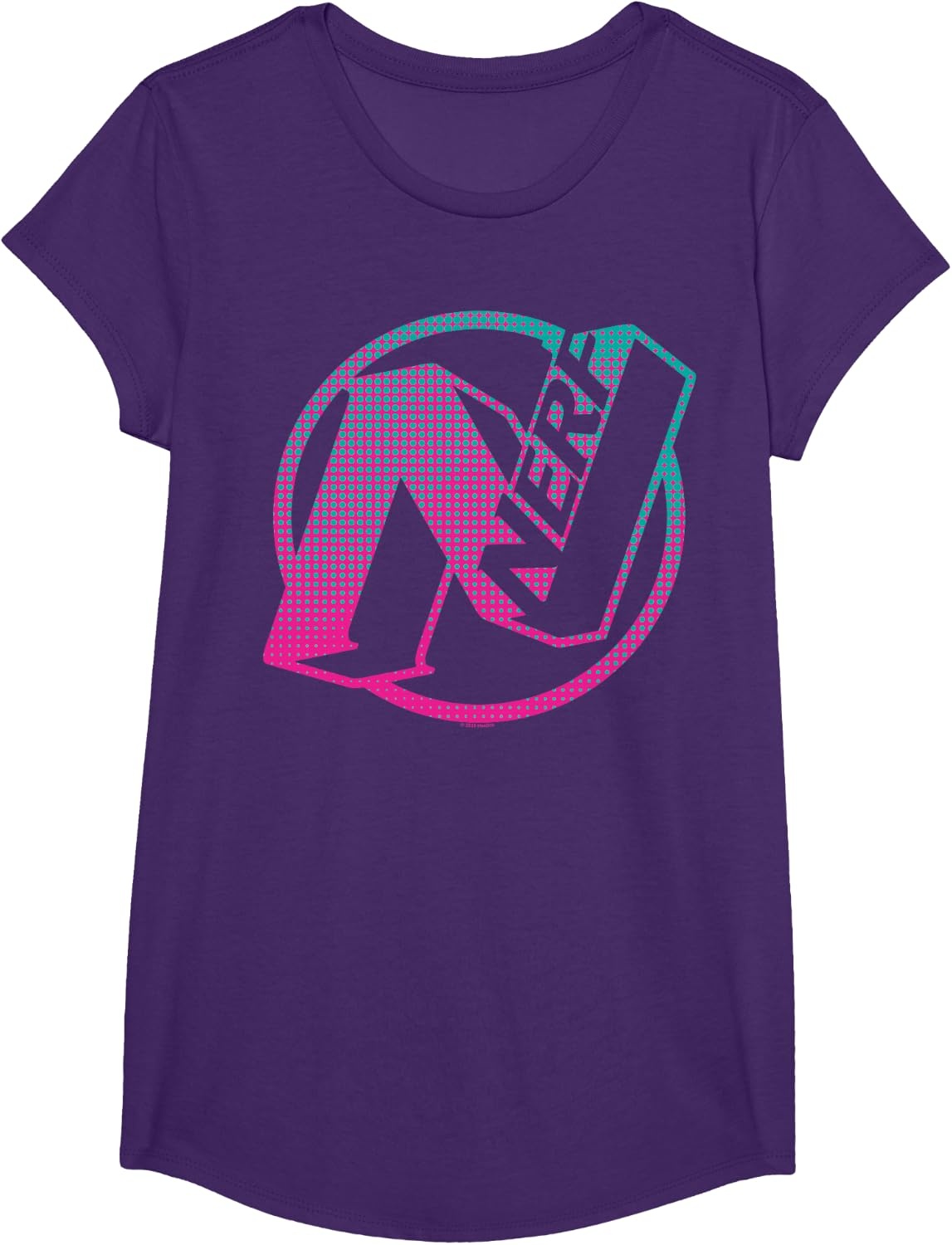 image:imageNerf N Gradient Comic Style Logo TShirtPurple