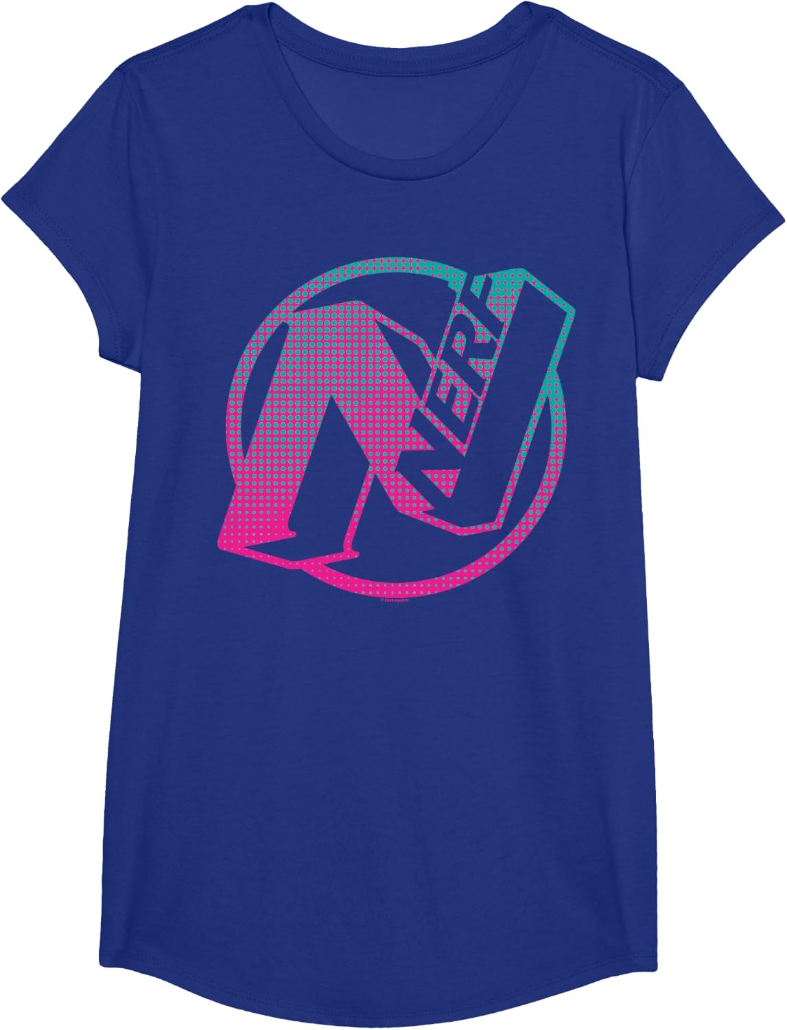image:imageNerf N Gradient Comic Style Logo TShirtRoyal Blue