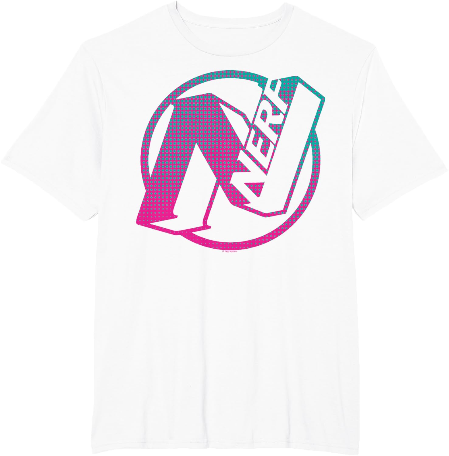 image:imageNerf N Gradient Comic Style Logo TShirtWhite