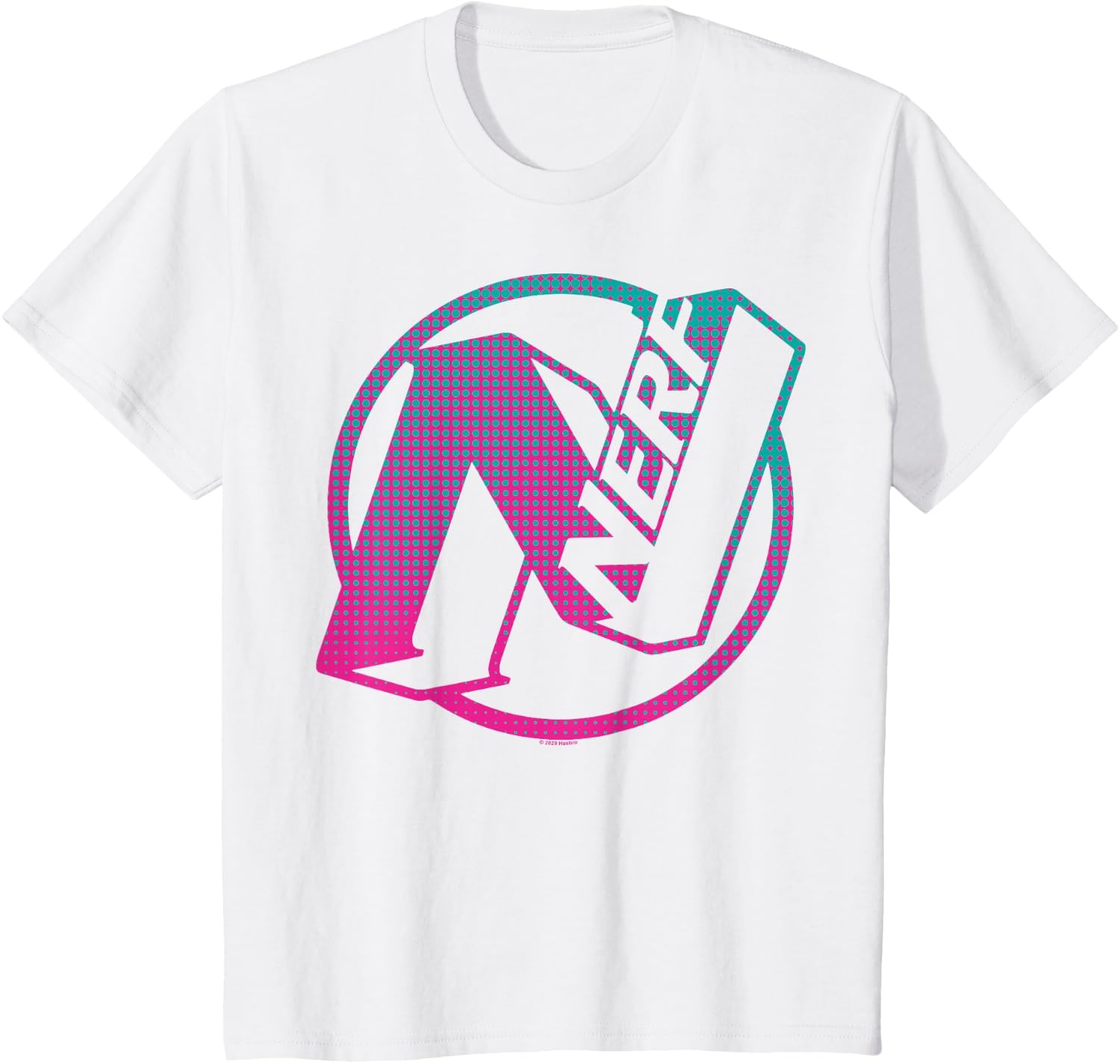 image:imageNerf N Gradient Comic Style Logo TShirtWhite