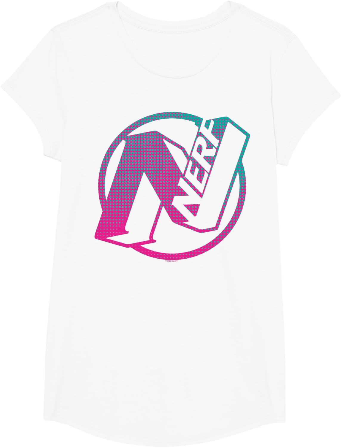 image:imageNerf N Gradient Comic Style Logo TShirtWhite