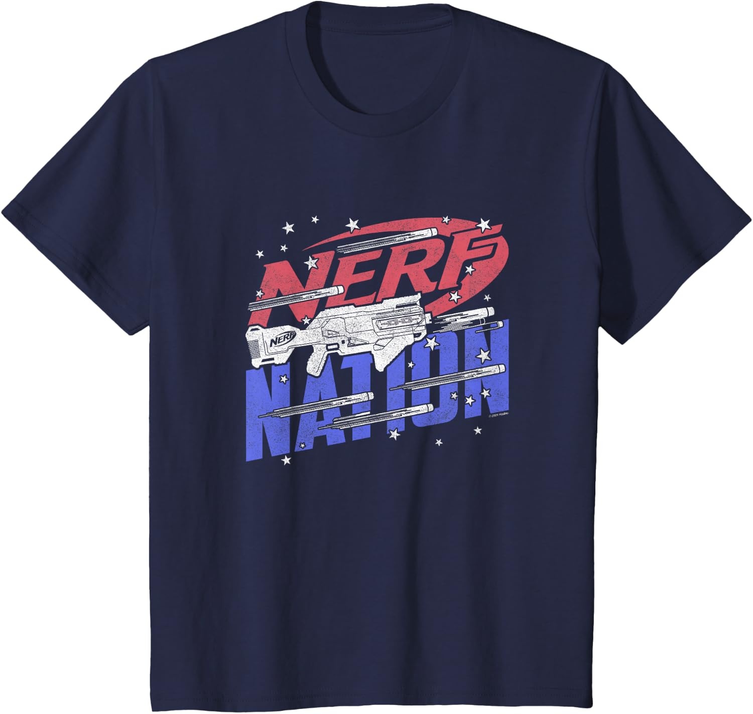 image:imageNerf Nation Americana Blaster TShirtNavy Blue