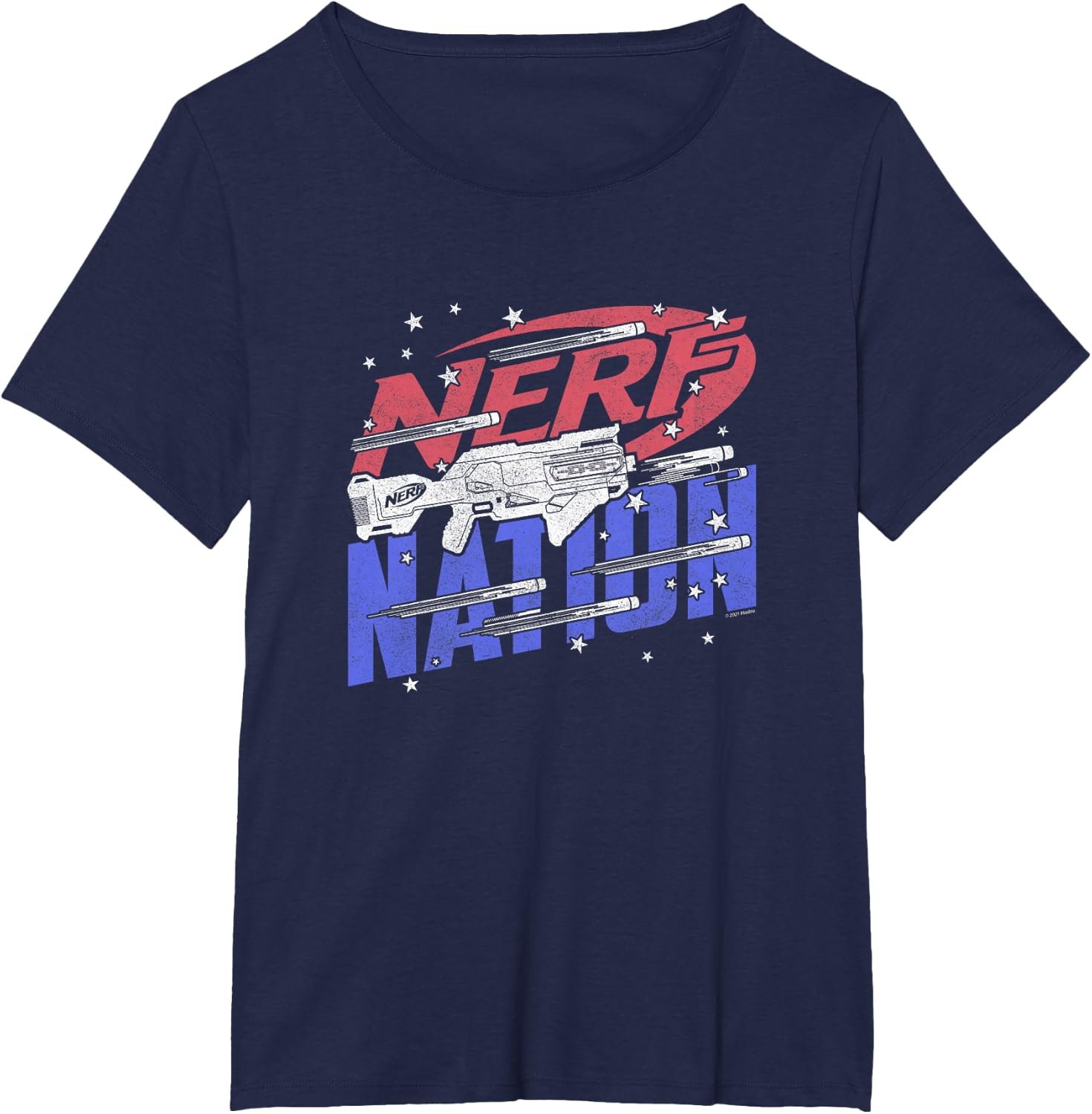 image:imageNerf Nation Americana Blaster TShirtNavy Blue