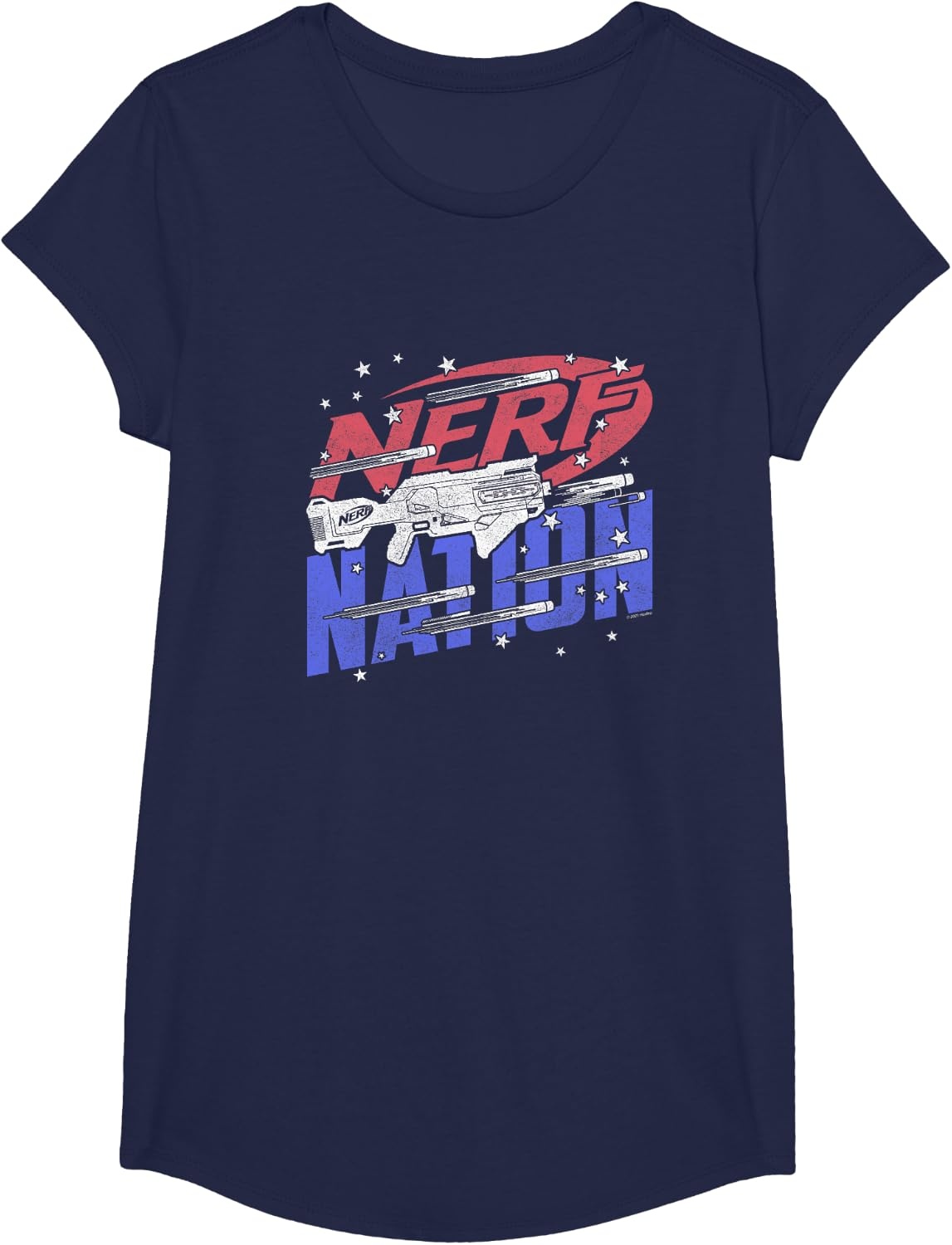 image:imageNerf Nation Americana Blaster TShirtNavy Blue