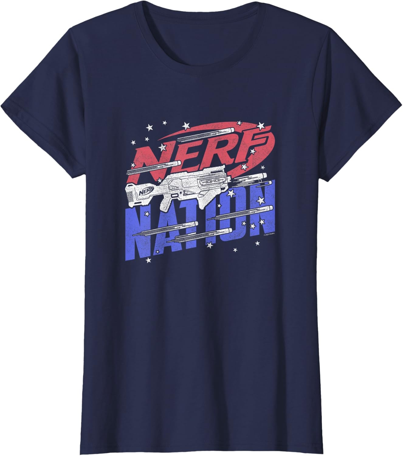 image:imageNerf Nation Americana Blaster TShirtNavy Blue