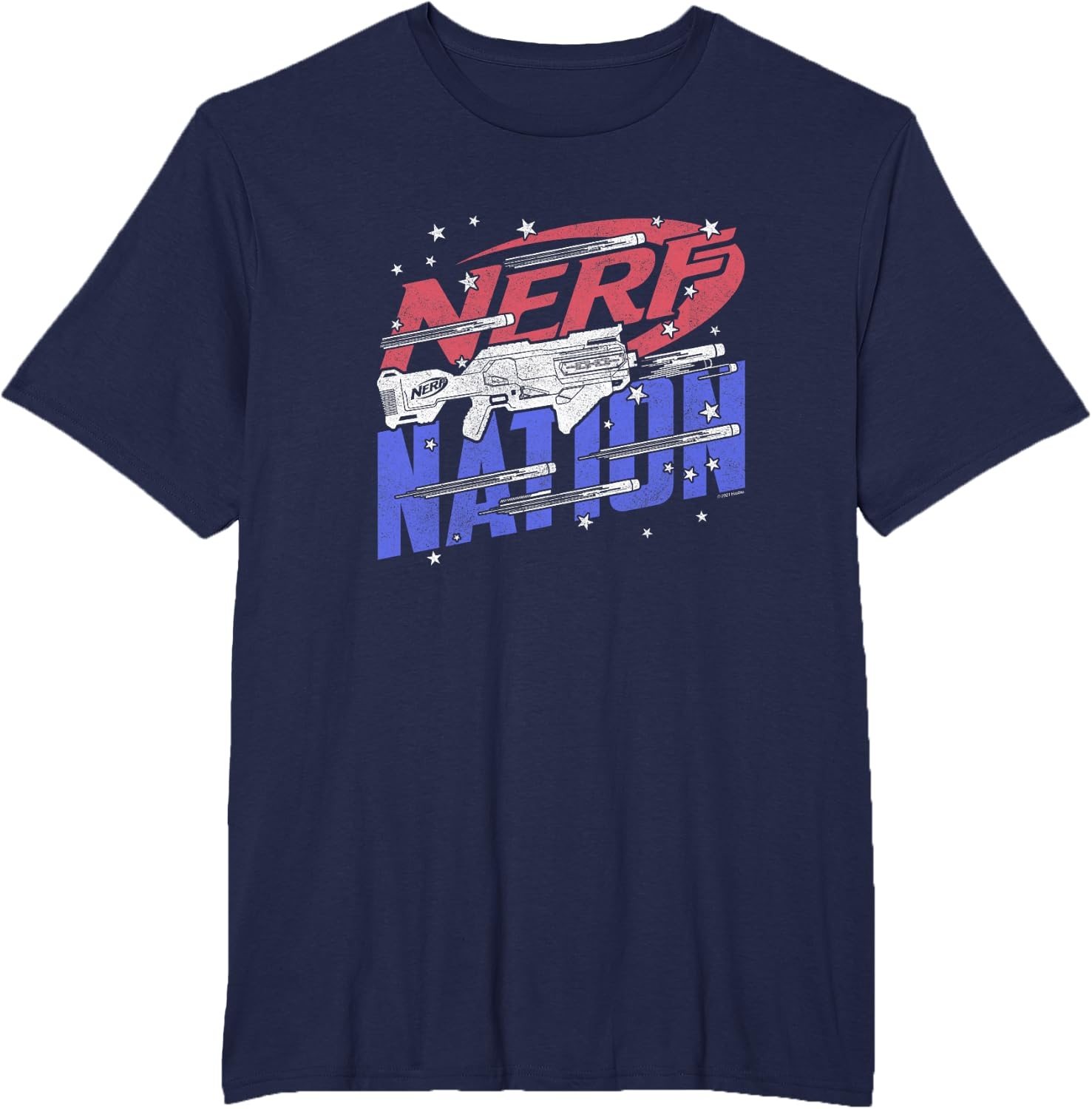 image:imageNerf Nation Americana Blaster TShirtNavy Blue