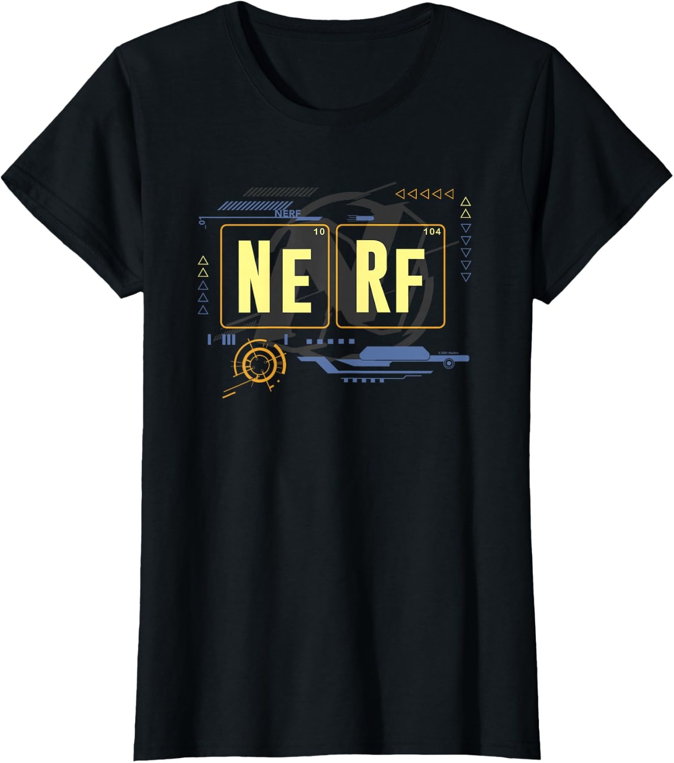 image:imageNerf Periodic Elements Of Nerf TShirtBlack