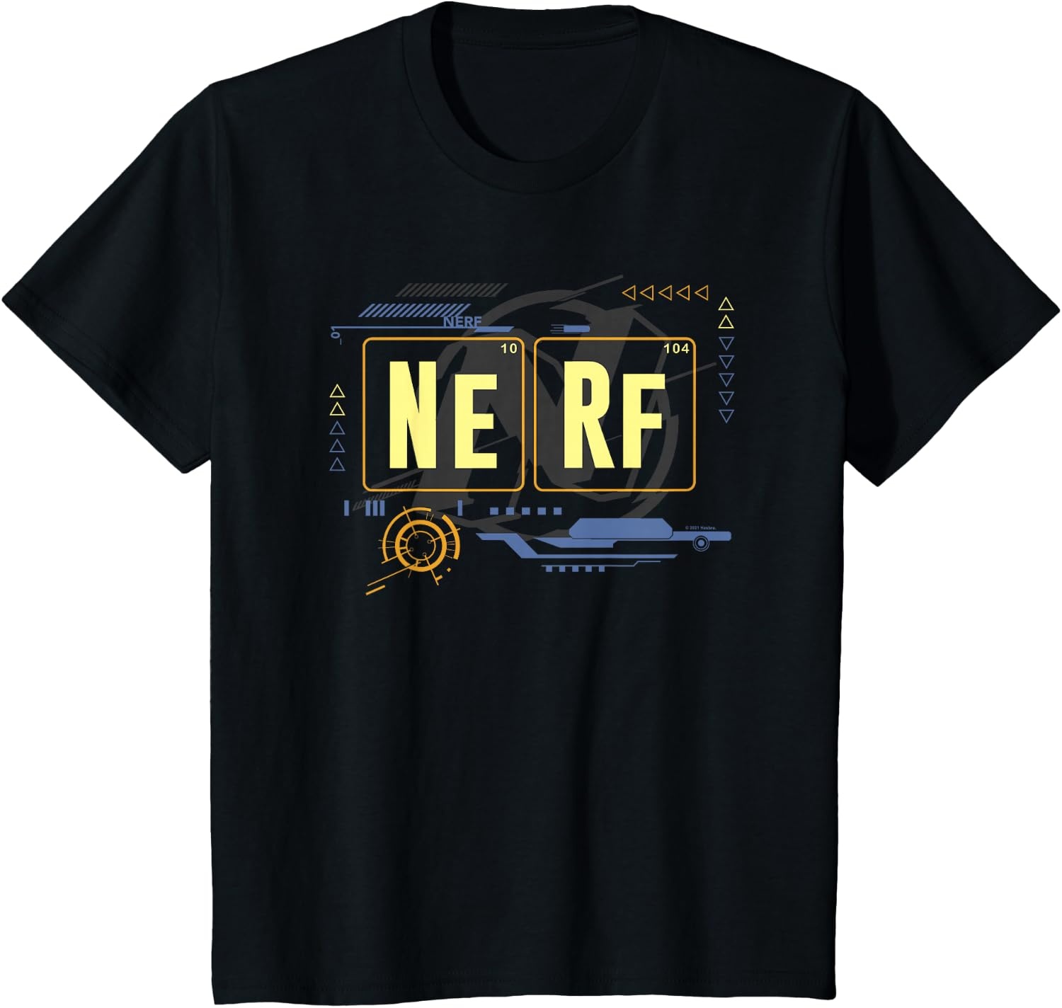 image:imageNerf Periodic Elements Of Nerf TShirtBlack