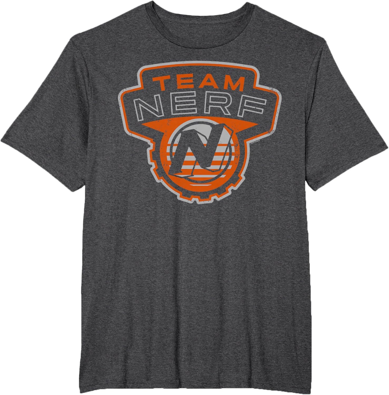 image:imageNerf Team Nerf Logo TShirtDark Heather Grey