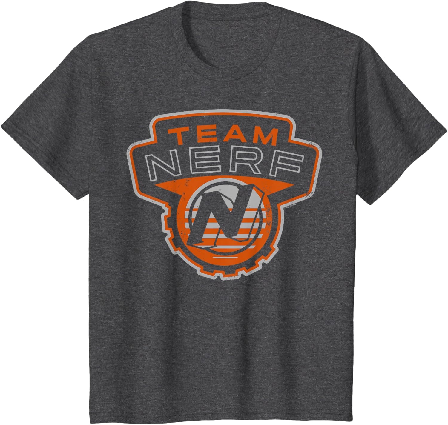 image:imageNerf Team Nerf Logo TShirtDark Heather Grey