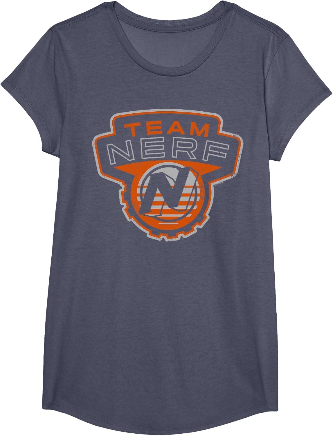 image:imageNerf Team Nerf Logo TShirtHeather Blue