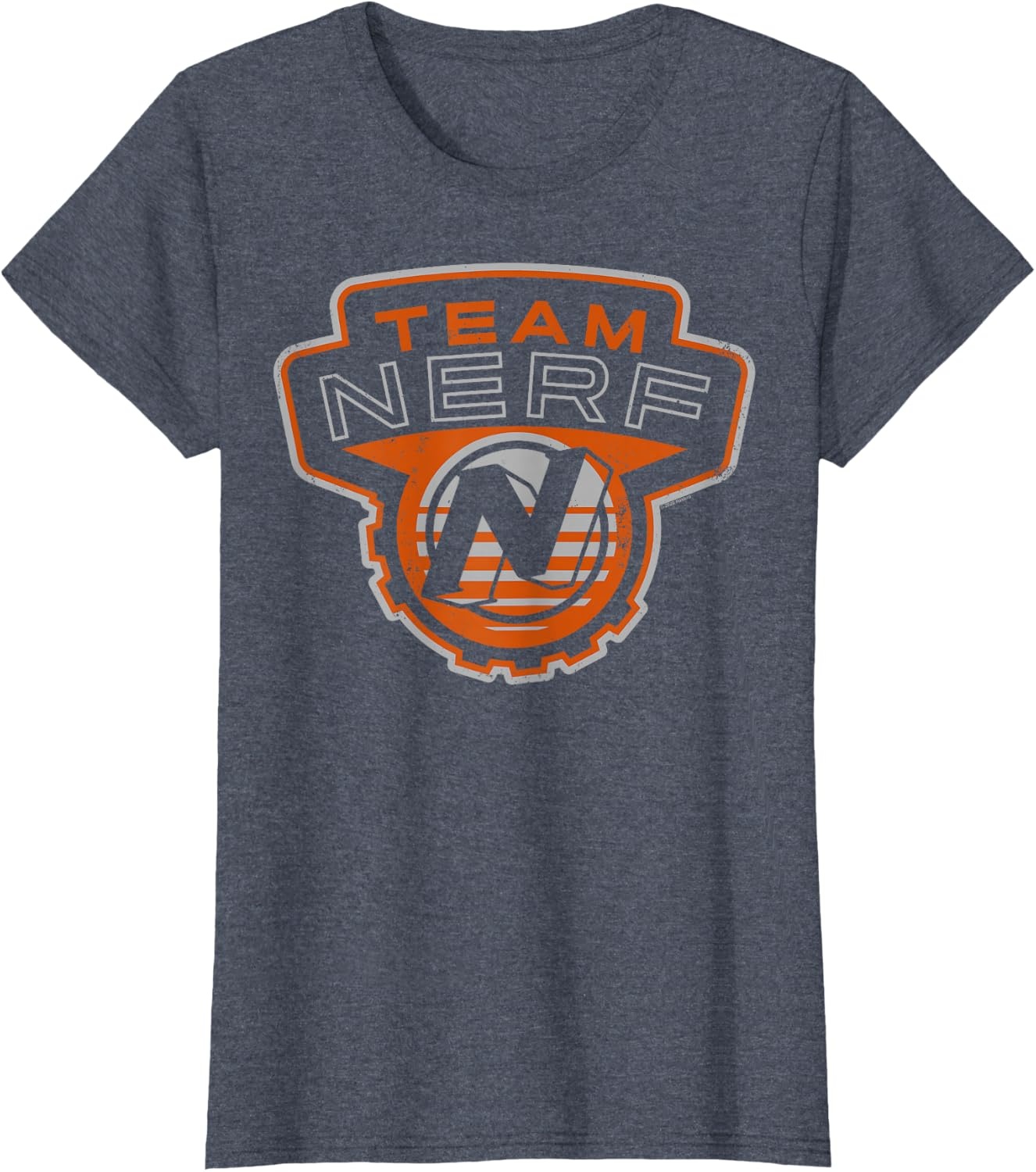 image:imageNerf Team Nerf Logo TShirtHeather Blue