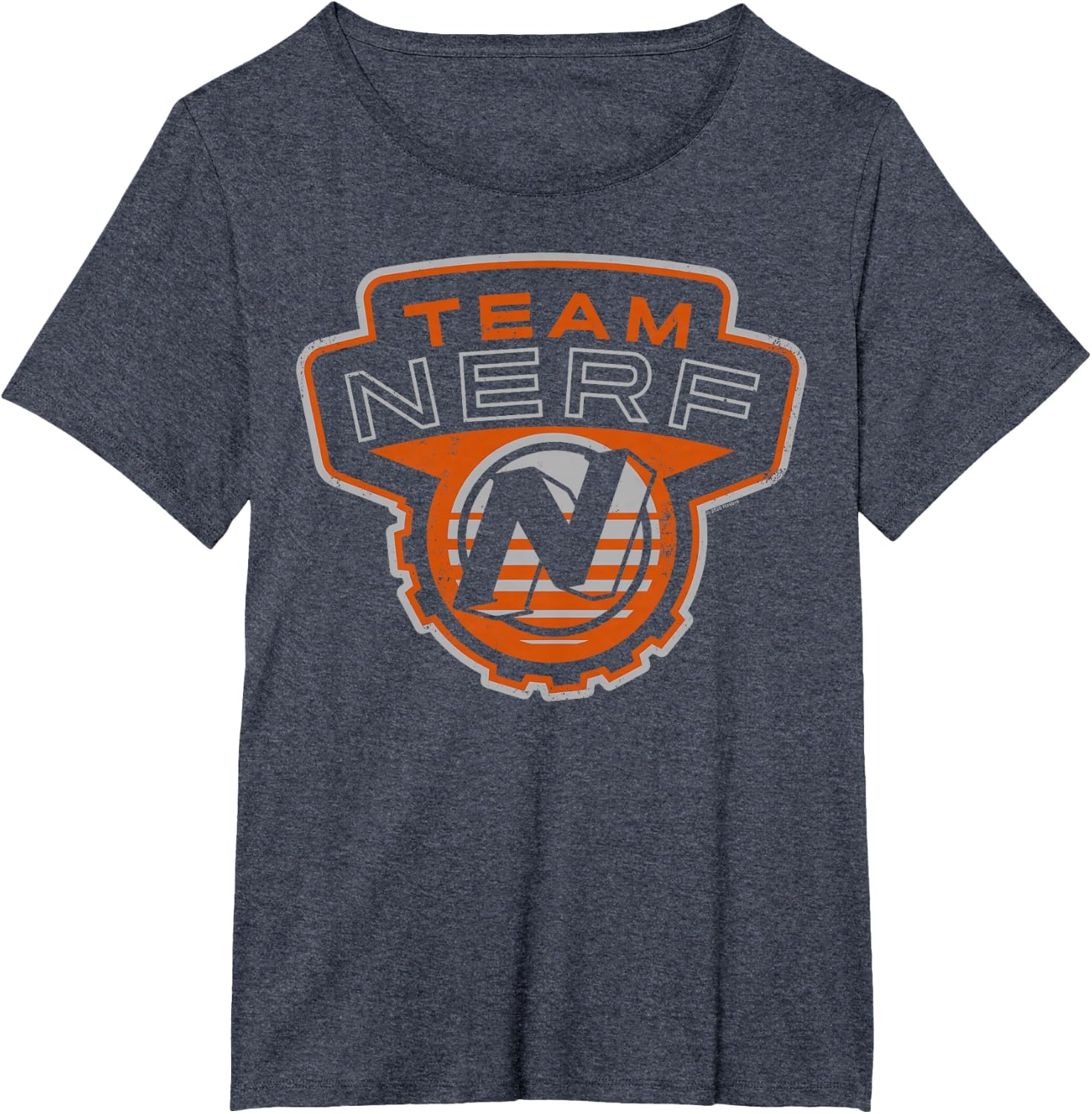 image:imageNerf Team Nerf Logo TShirtHeather Blue
