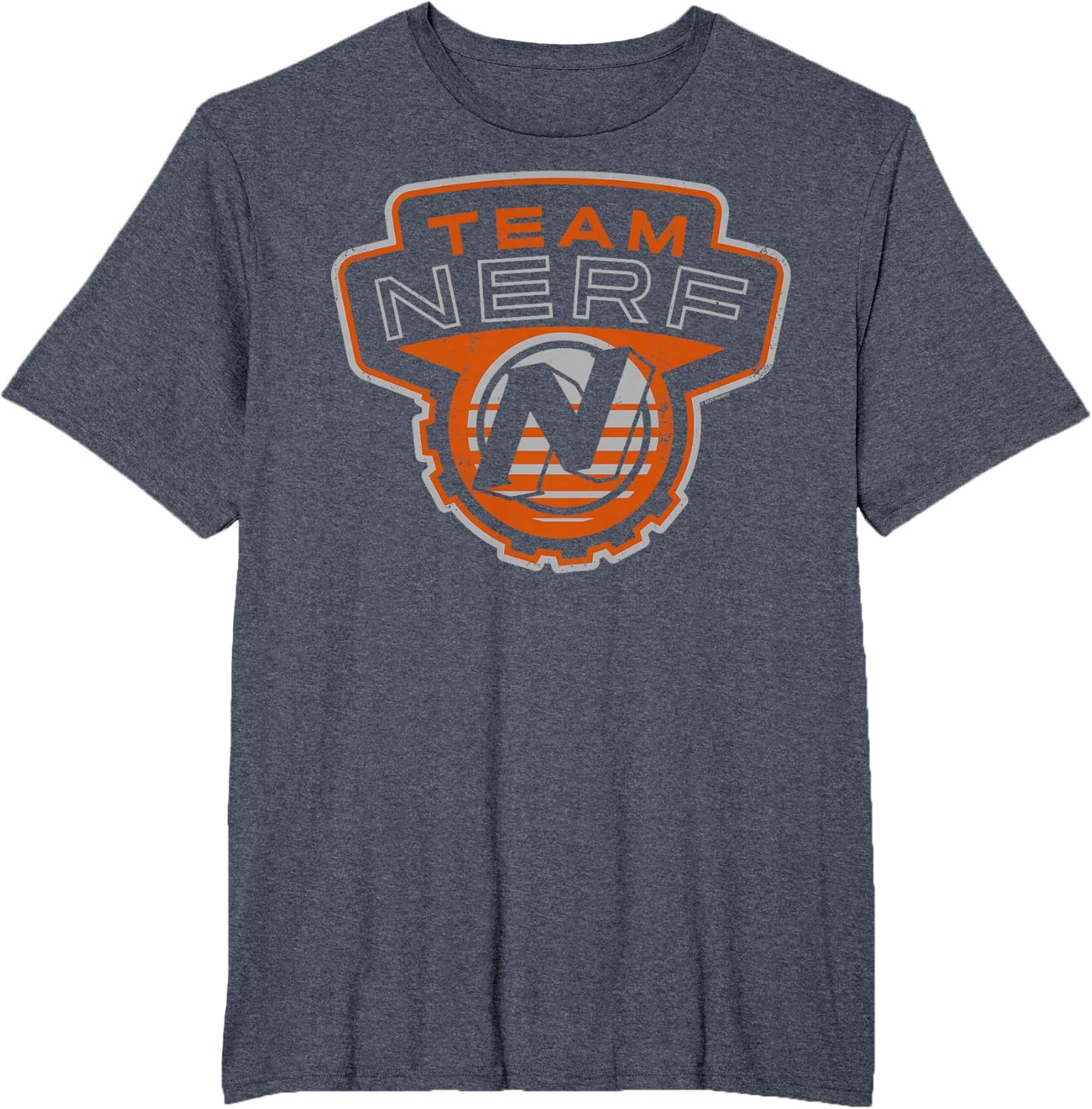 image:imageNerf Team Nerf Logo TShirtHeather Blue