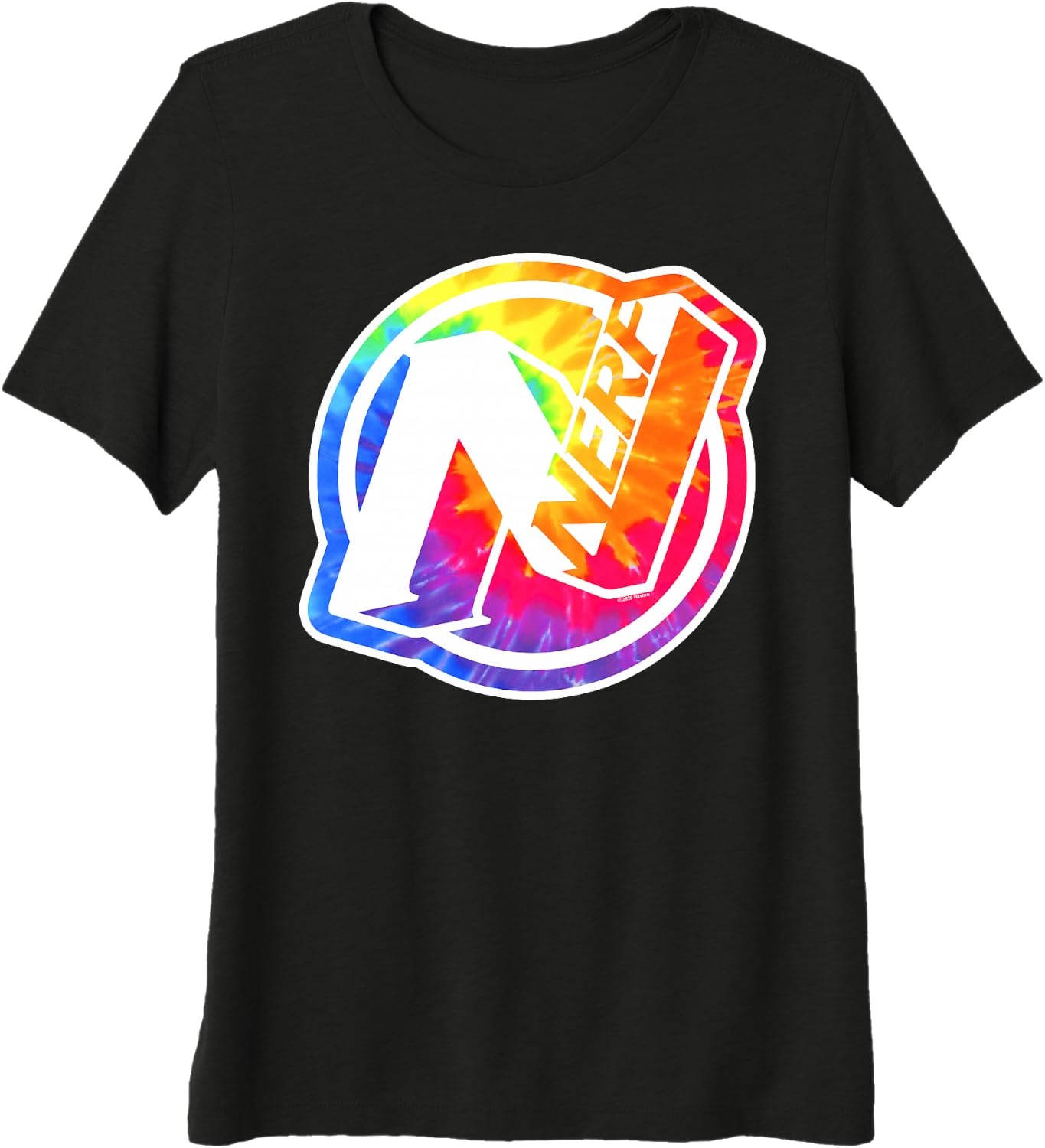 image:imageNerf Tie Dye Logo Premium Triblend TShirtBlack