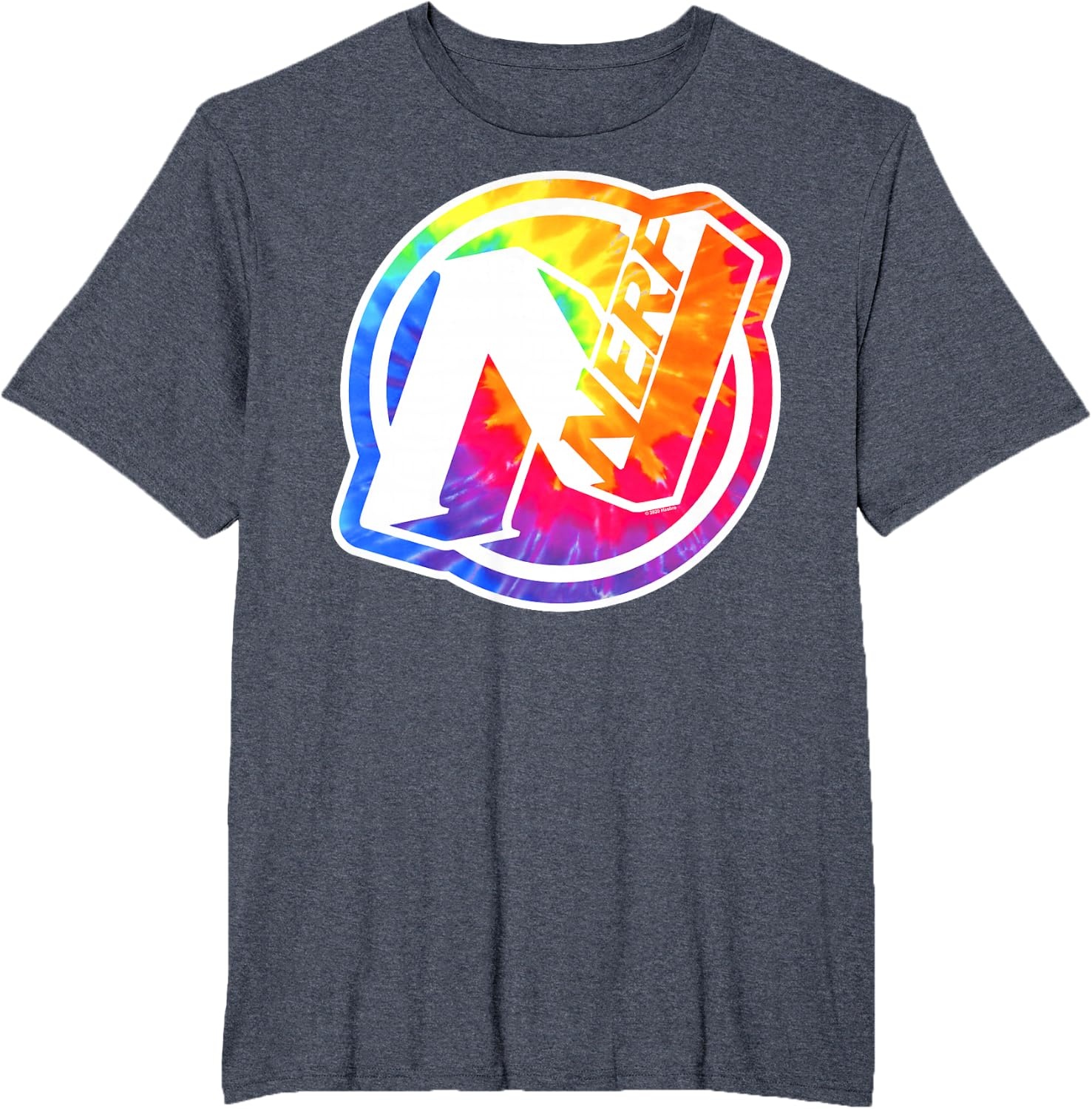 image:imageNerf Tie Dye Logo TShirtHeather Blue