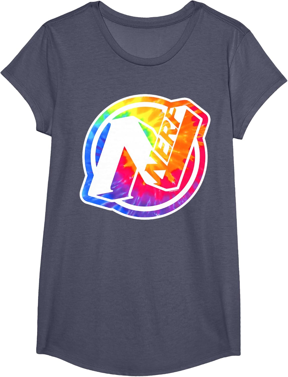 image:imageNerf Tie Dye Logo TShirtHeather Blue
