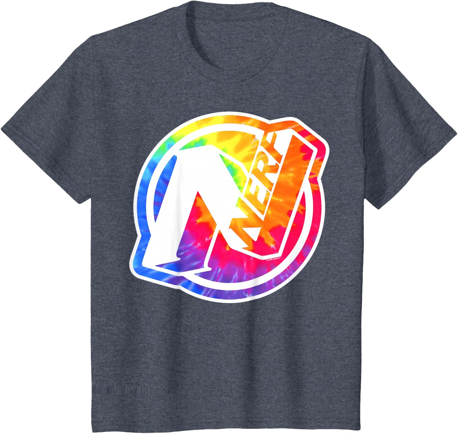 image:imageNerf Tie Dye Logo TShirtHeather Blue