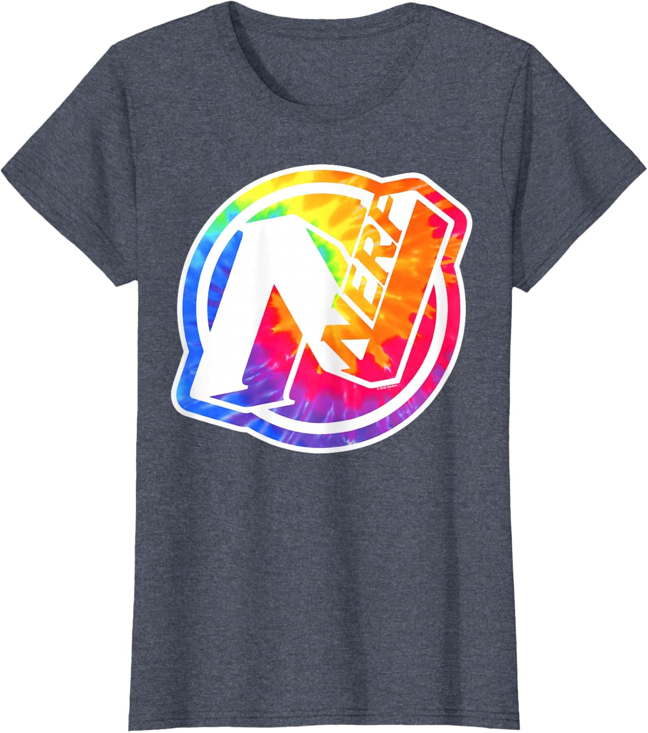 image:imageNerf Tie Dye Logo TShirtHeather Blue