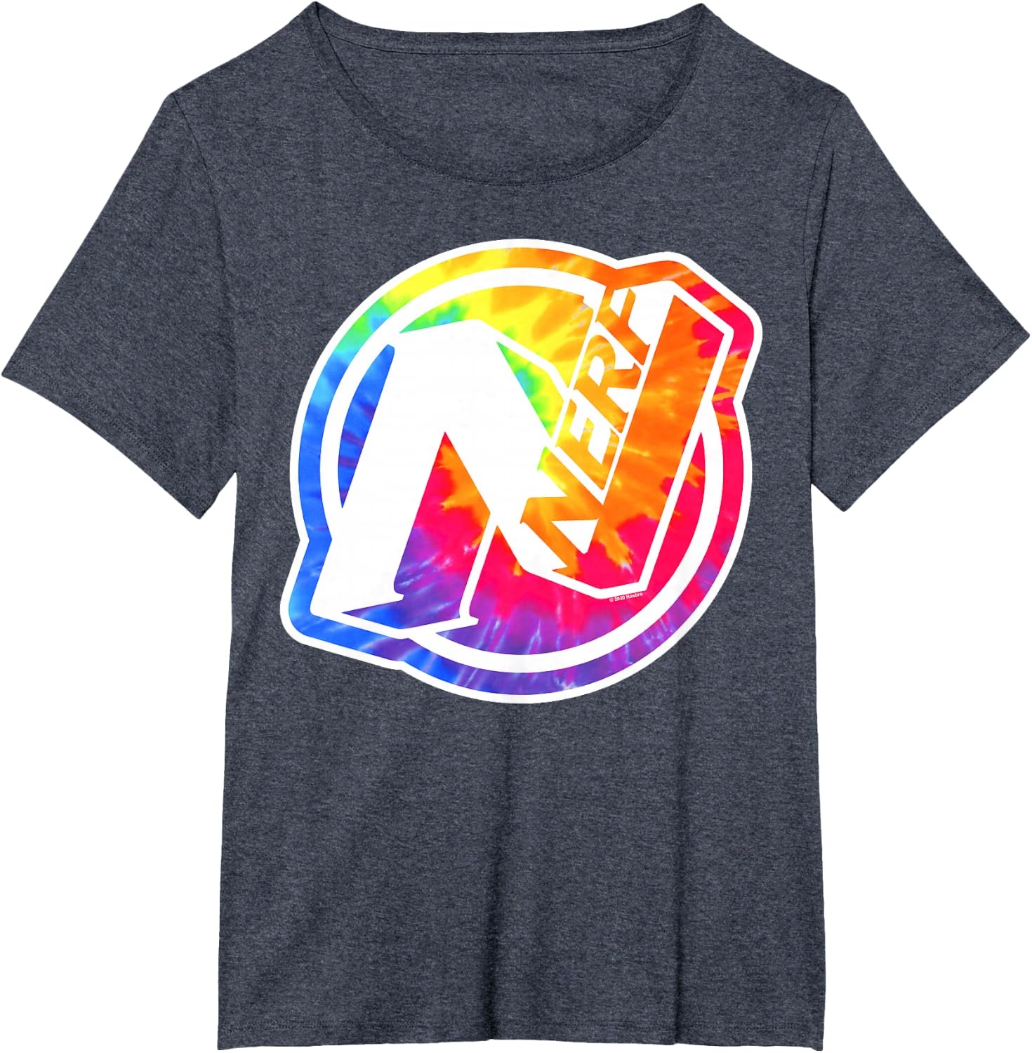 image:imageNerf Tie Dye Logo TShirtHeather Blue