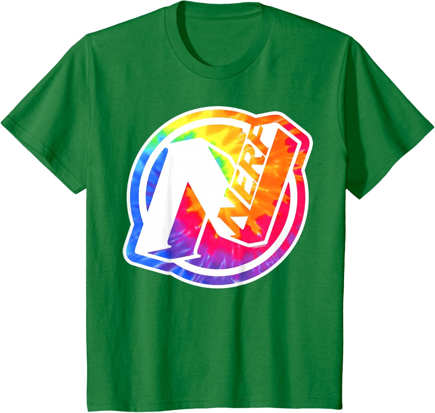 image:imageNerf Tie Dye Logo TShirtKelly Green