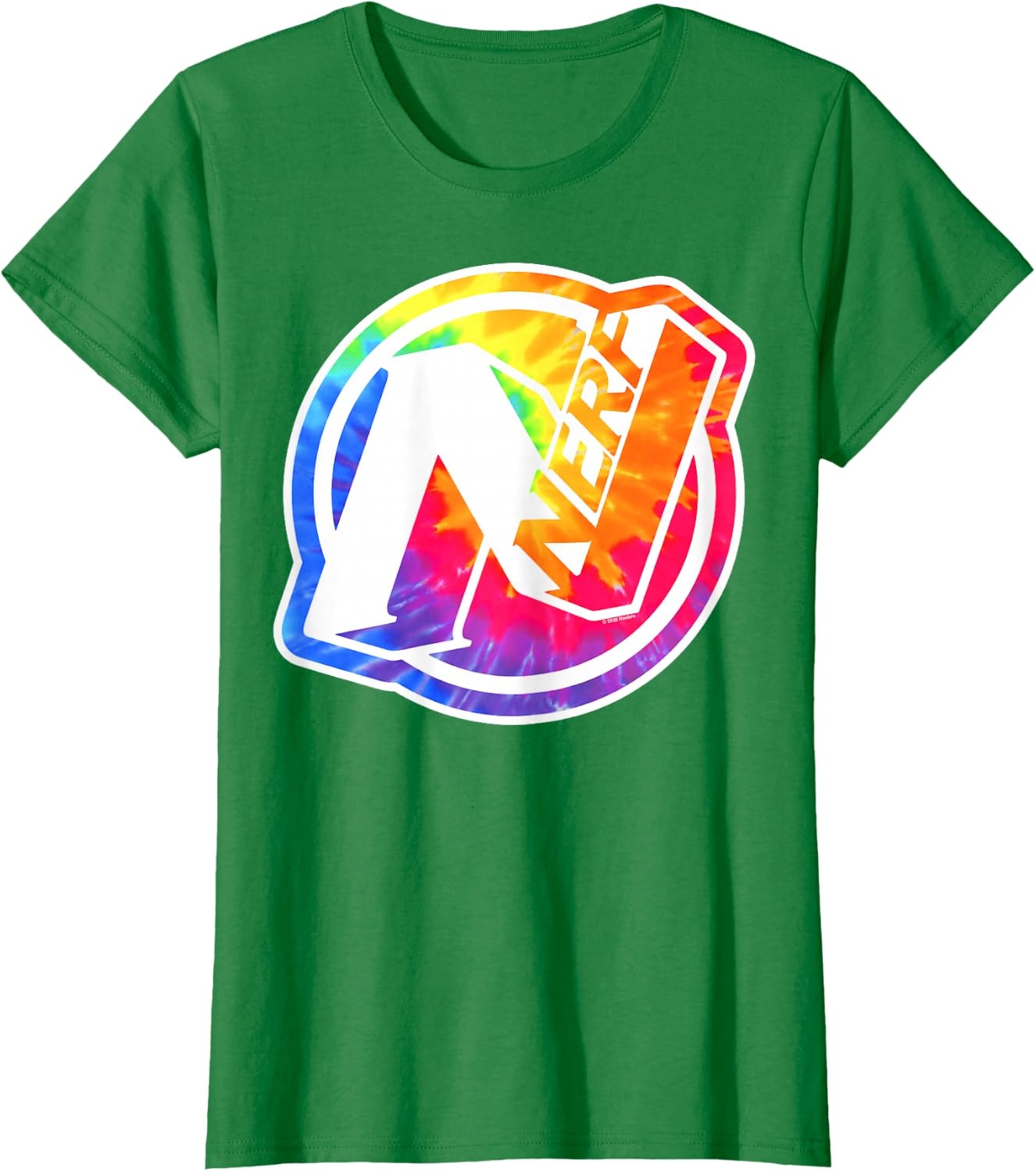 image:imageNerf Tie Dye Logo TShirtKelly Green