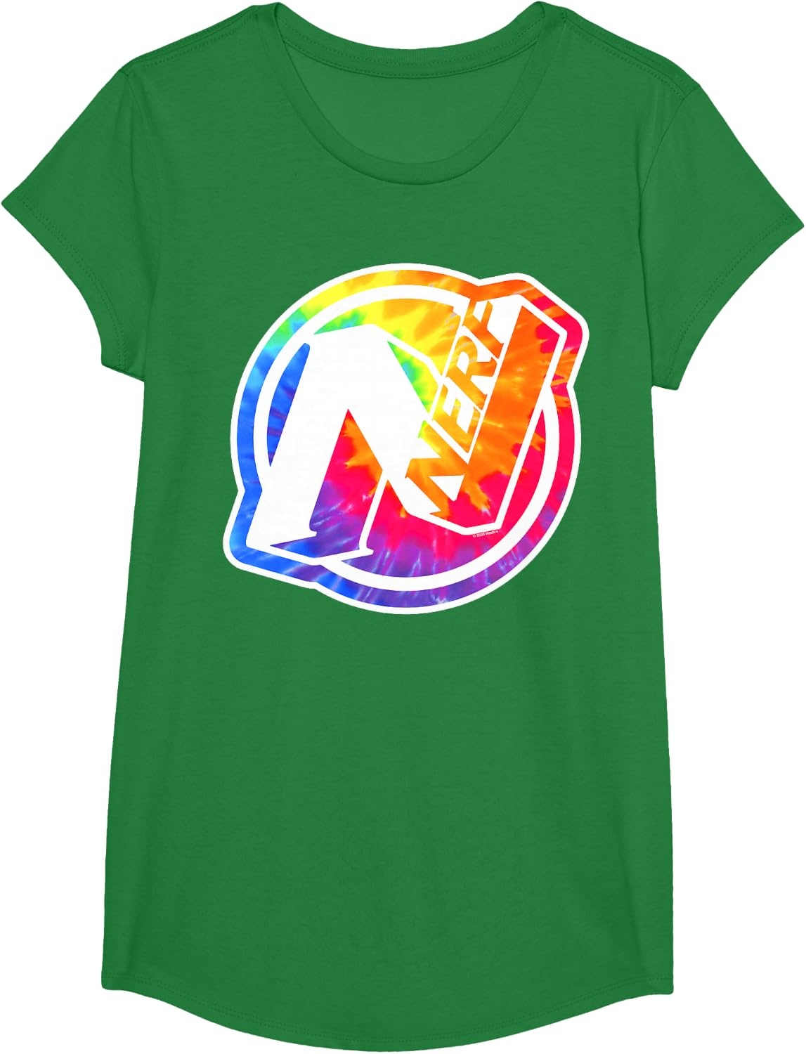 image:imageNerf Tie Dye Logo TShirtKelly Green