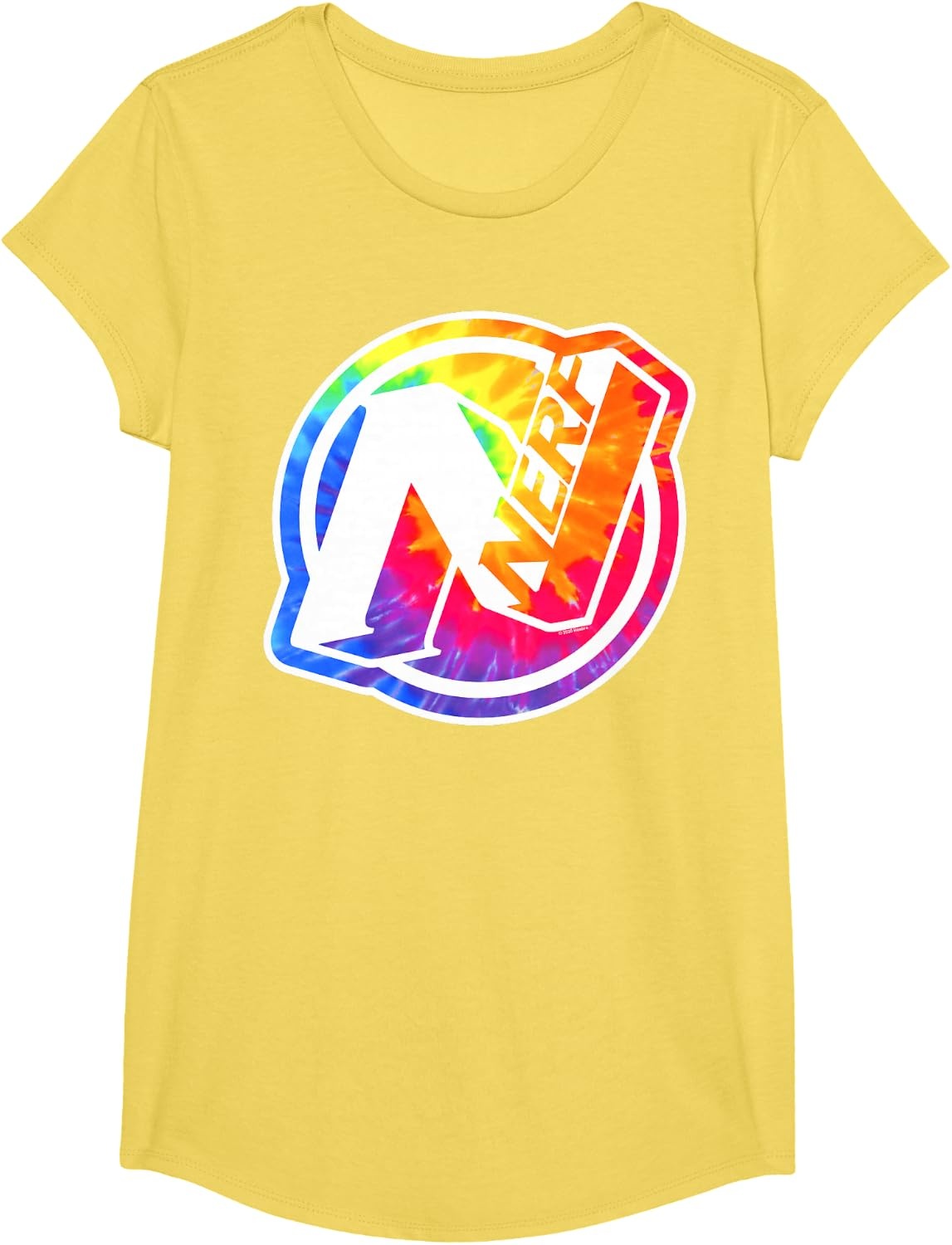 image:imageNerf Tie Dye Logo TShirtLemon Yellow