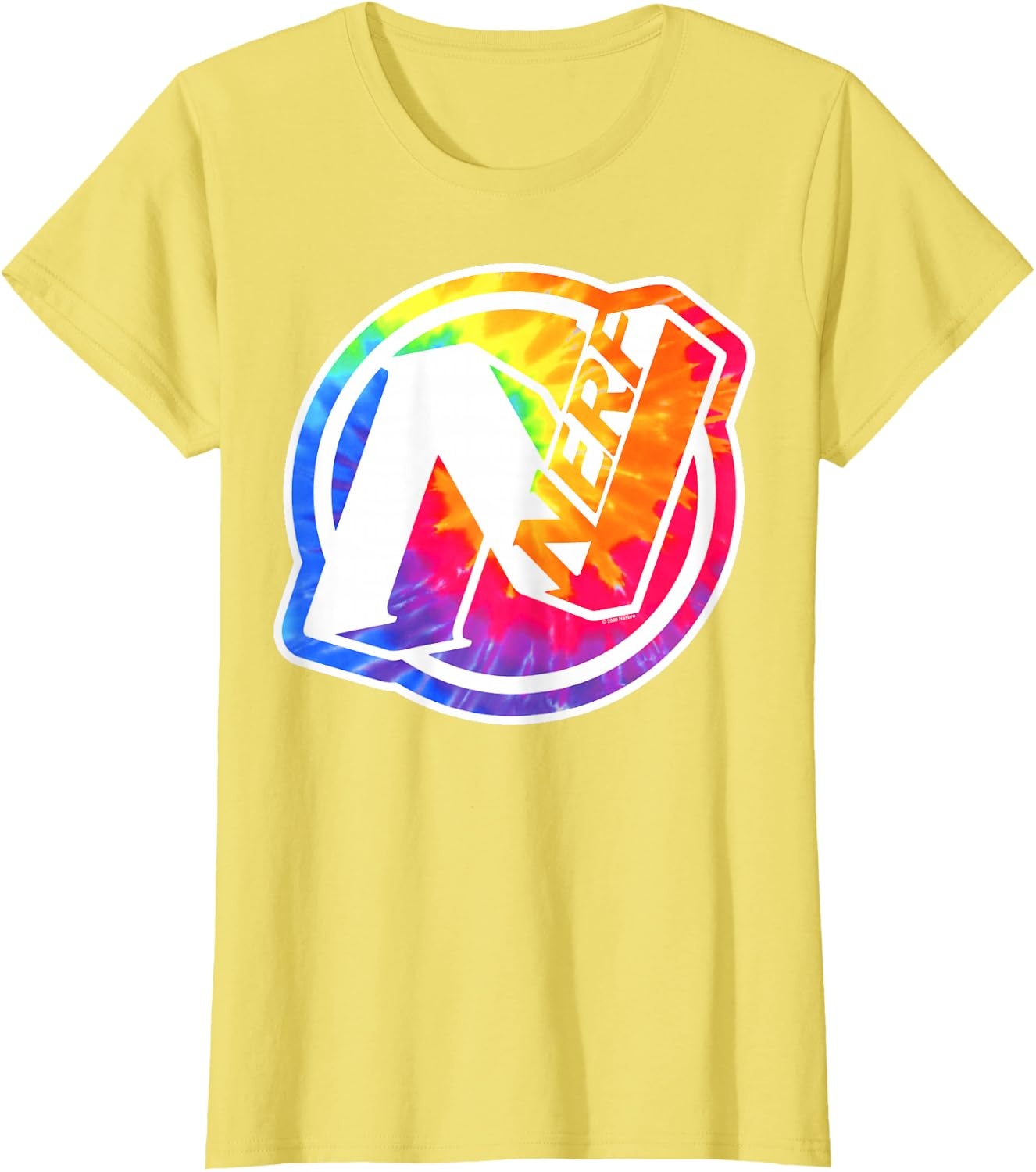 image:imageNerf Tie Dye Logo TShirtLemon Yellow