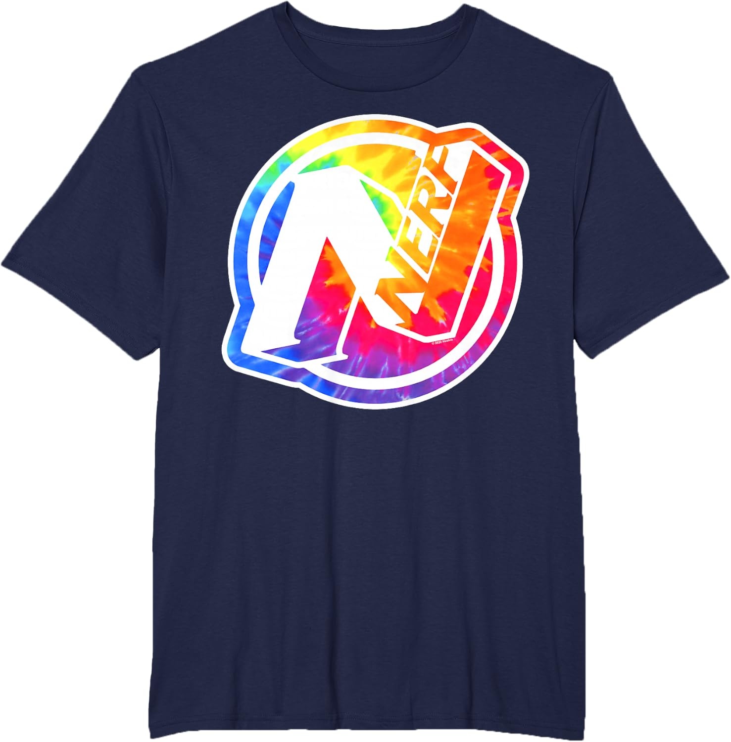 image:imageNerf Tie Dye Logo TShirtNavy Blue