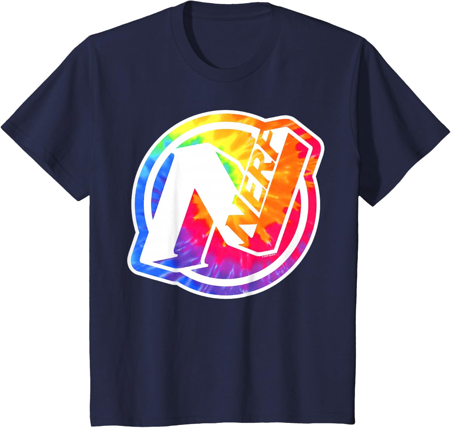 image:imageNerf Tie Dye Logo TShirtNavy Blue